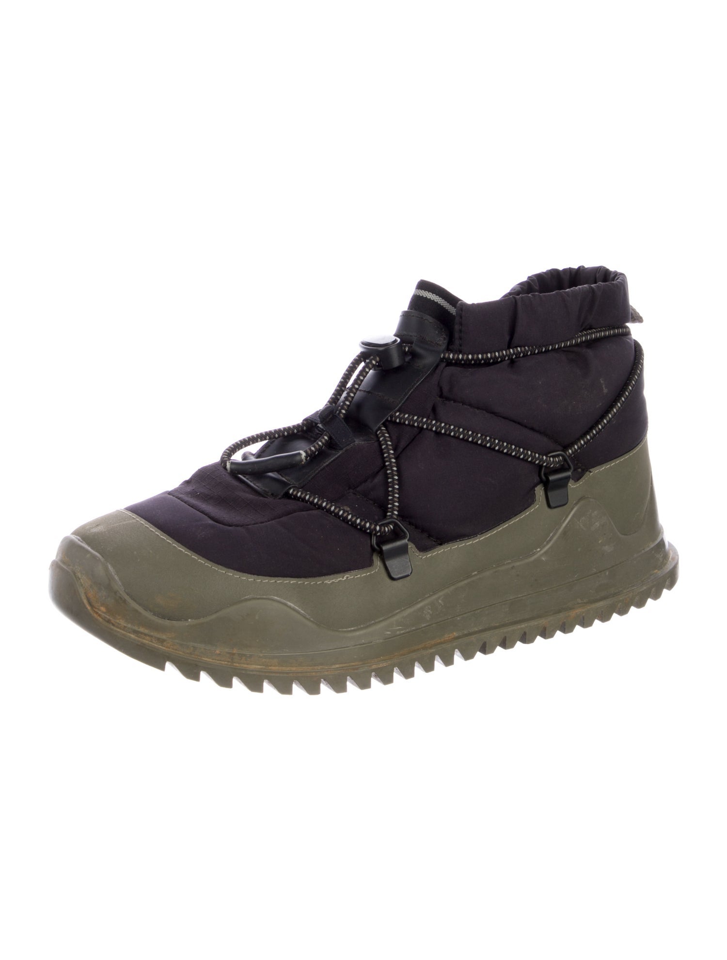 Stella McCartney Nylon Lace-Up Boots