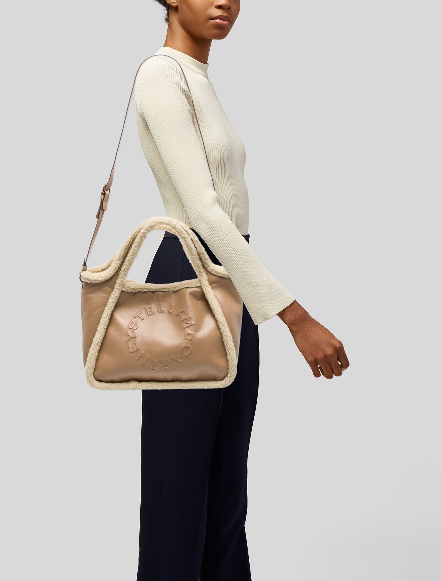 Stella McCartney Vegan Leather Top Handle Bag