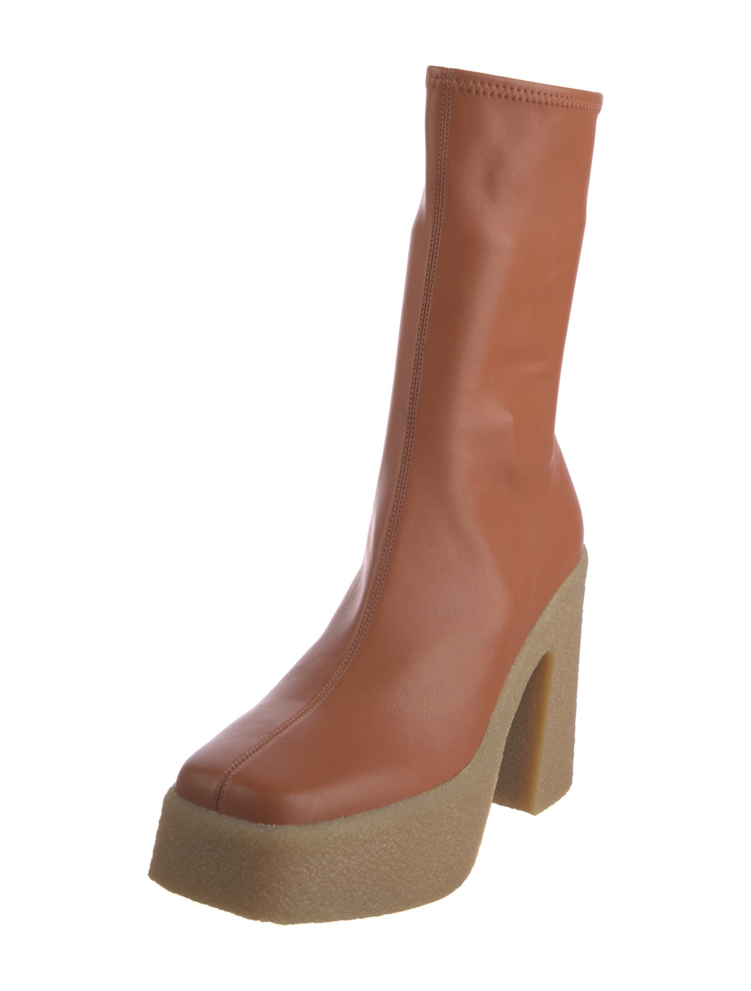 Stella McCartney Vegetarian Leather Sock Boots