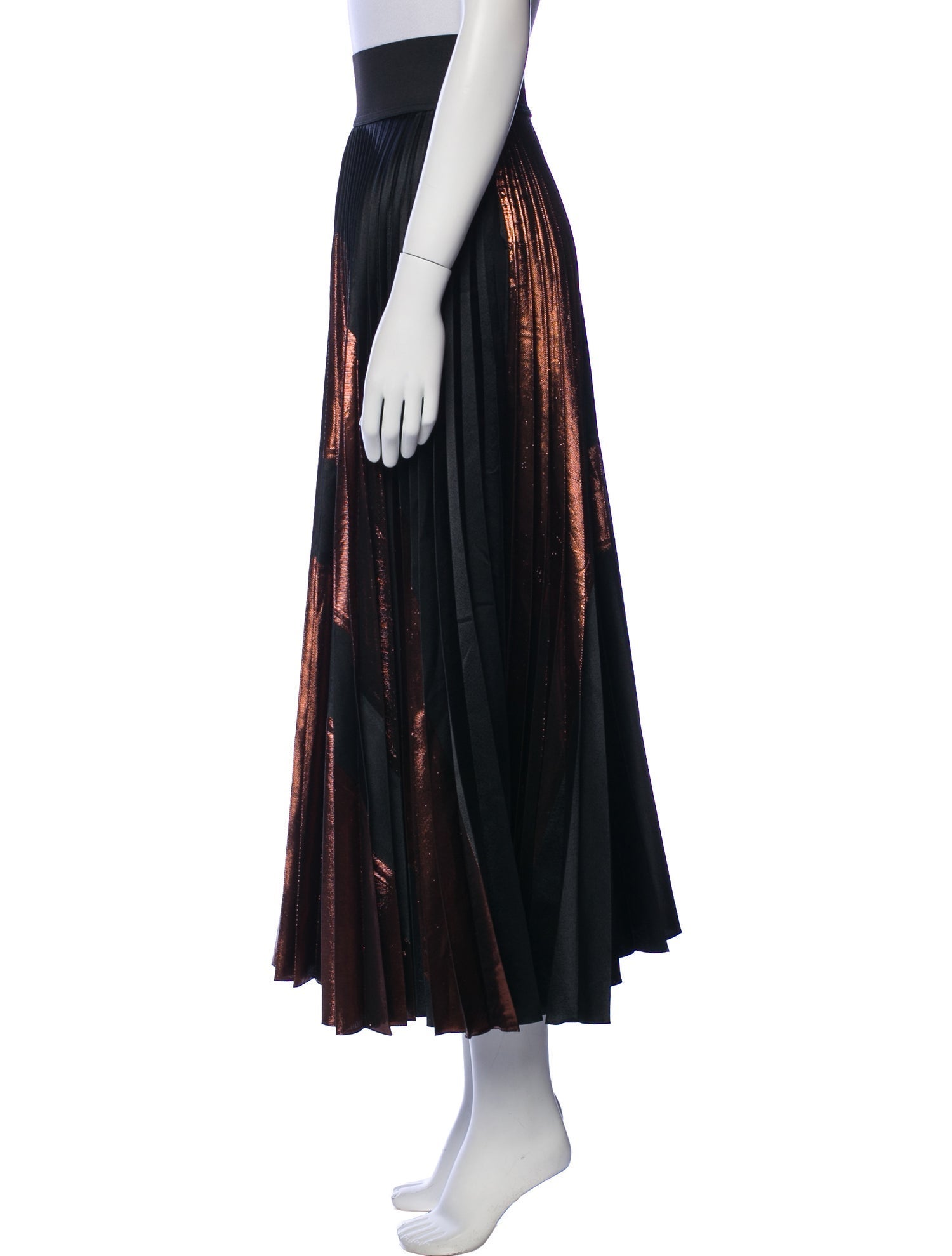 Stella McCartney Pleated Accents Midi Length Skirt