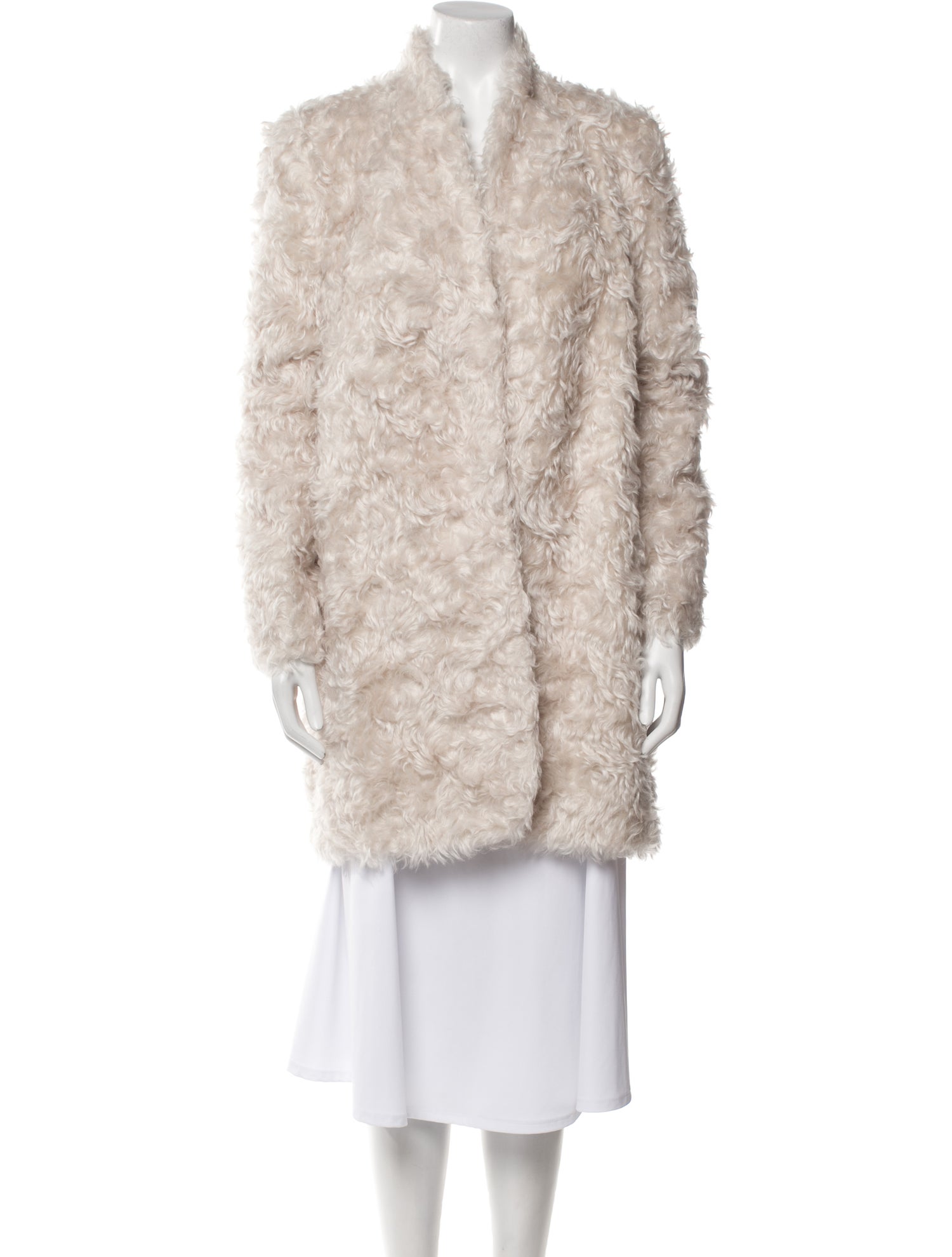Stella McCartney Mohair Faux Fur Coat w/ Tags