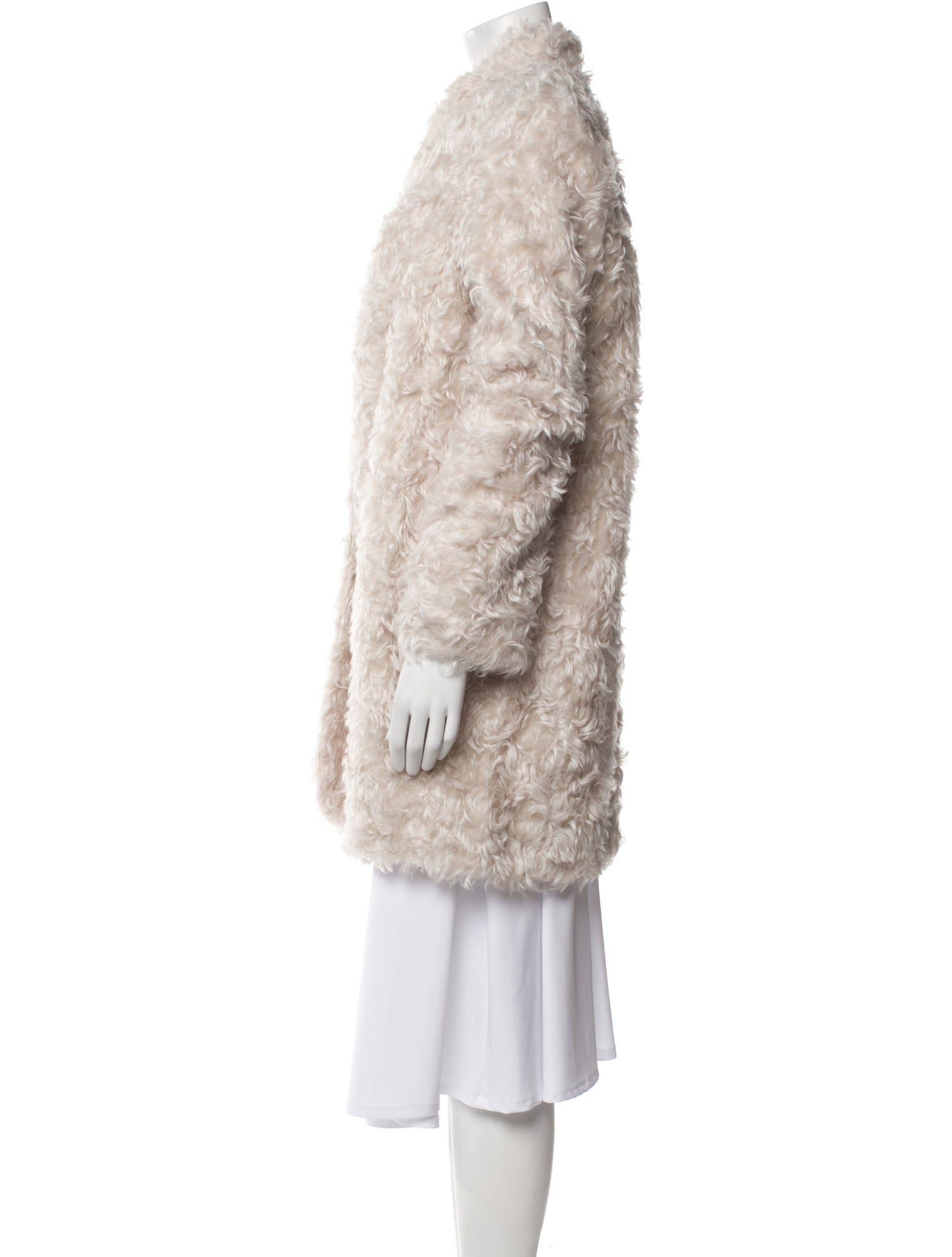 Stella McCartney Mohair Faux Fur Coat w/ Tags