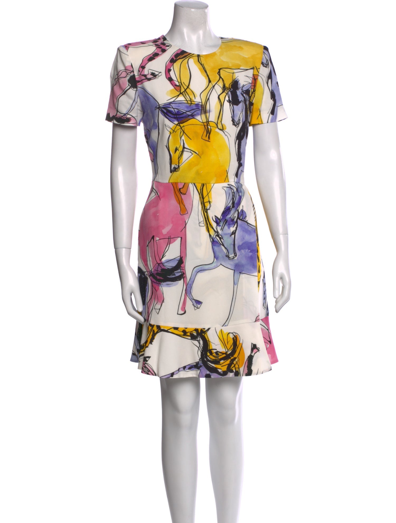 Stella McCartney Printed Mini Dress
