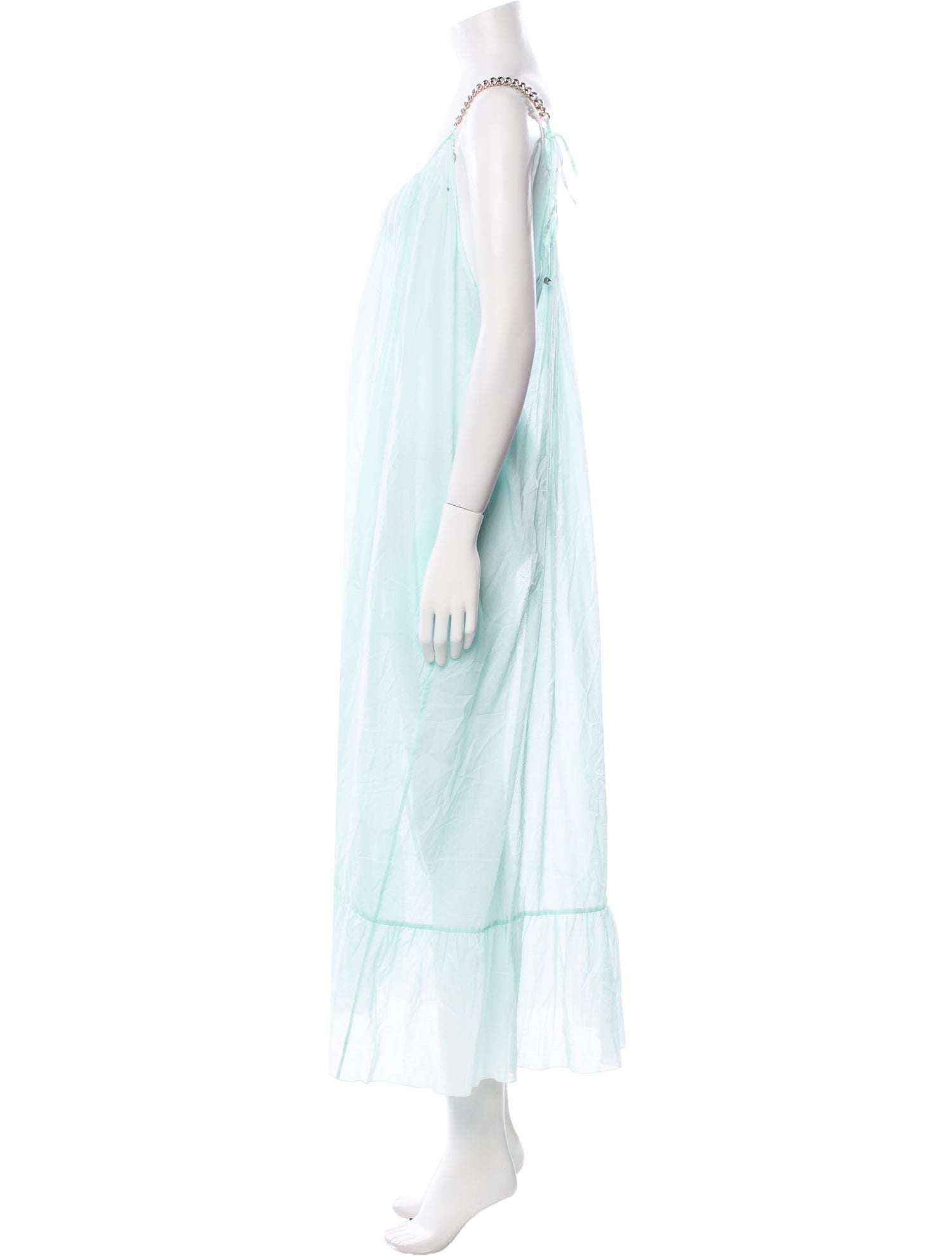 Stella McCartney Square Neckline Long Dress