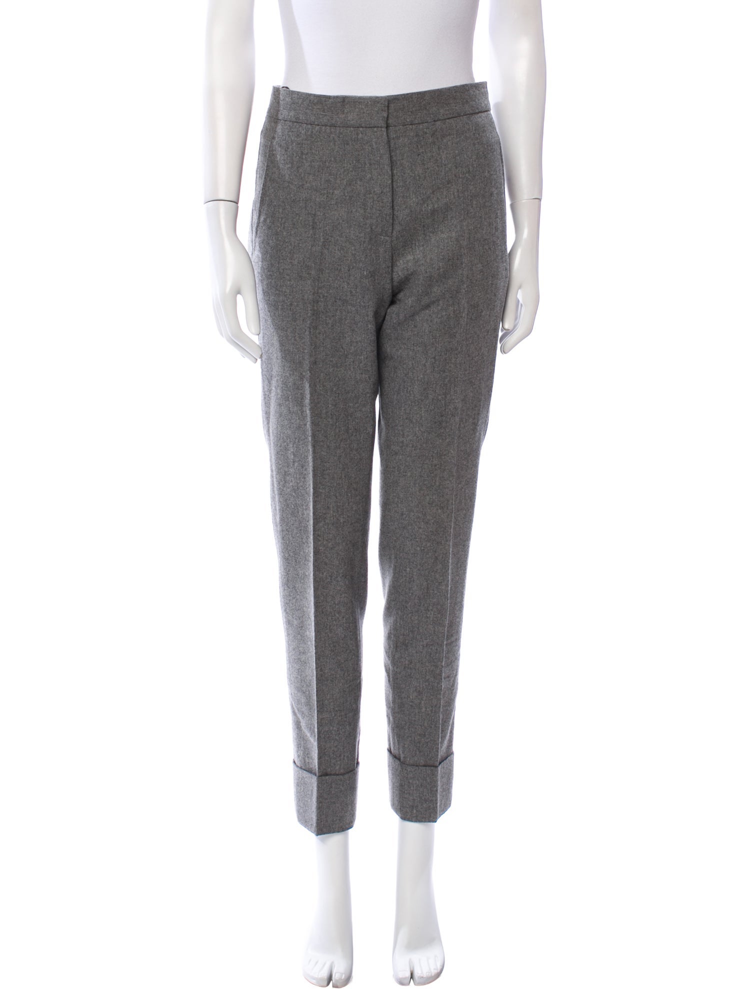 Stella McCartney Wool Straight Leg Pants