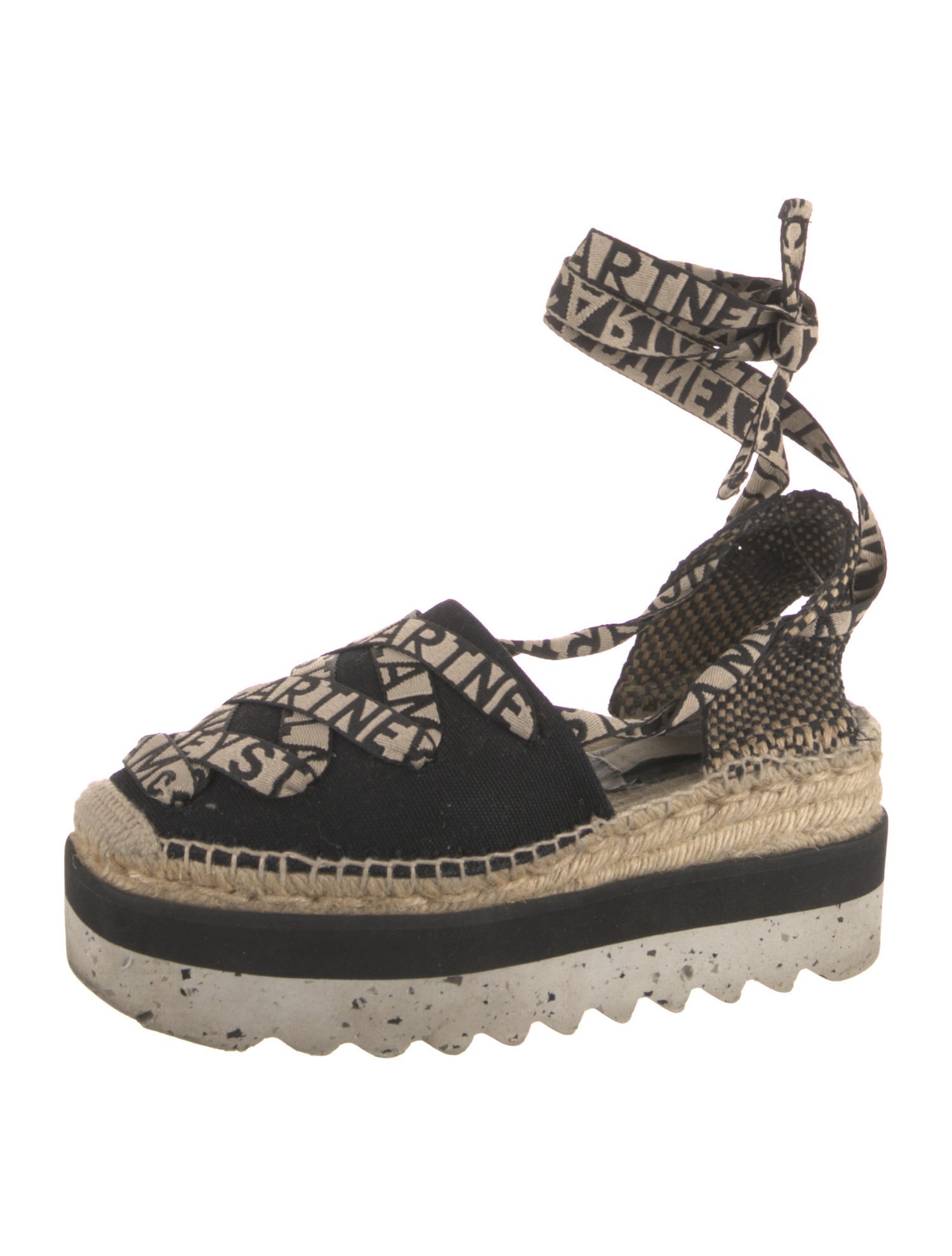 Stella McCartney Animal Print Espadrilles