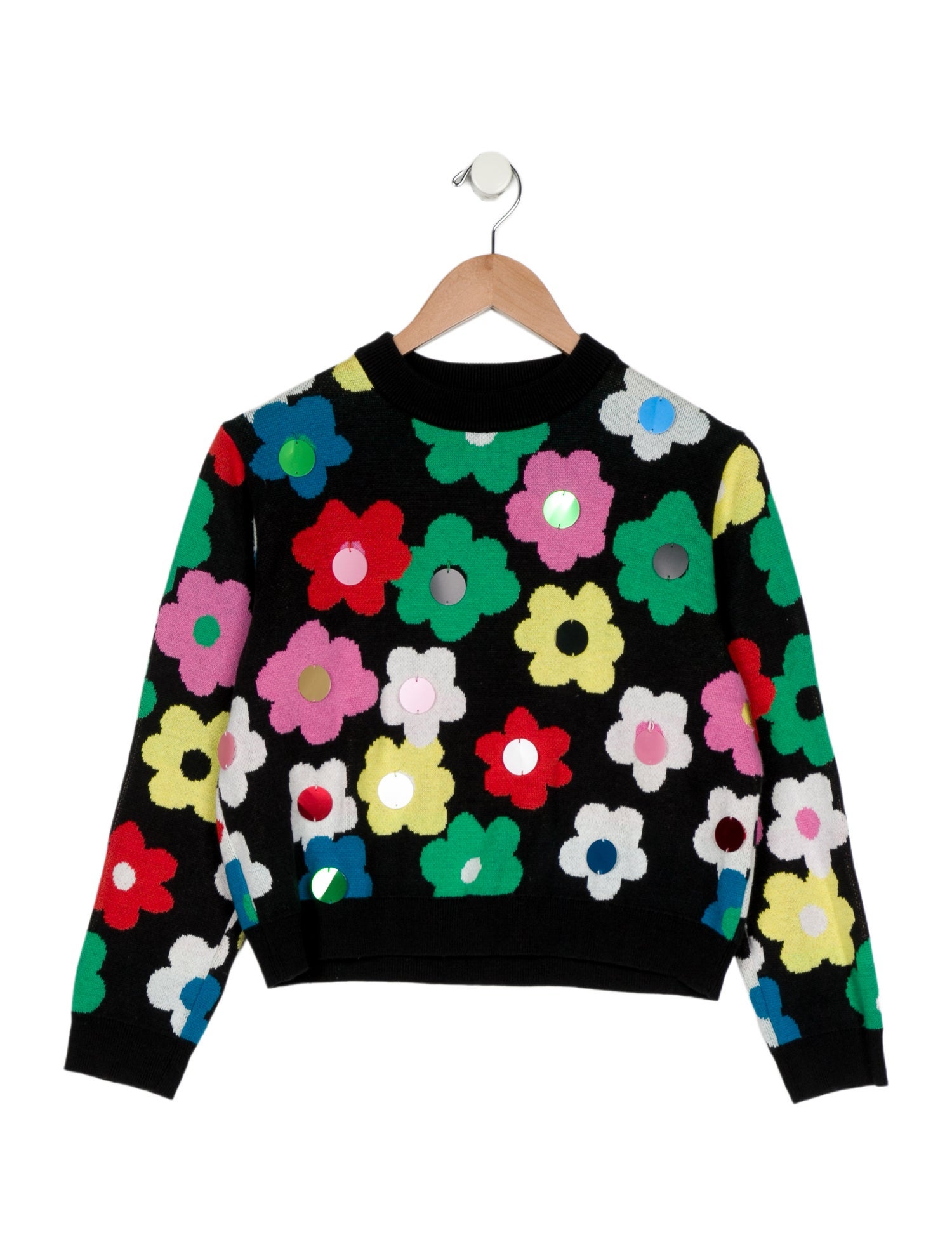 Stella McCartney Girls' Knit Long Sleeve Sweater