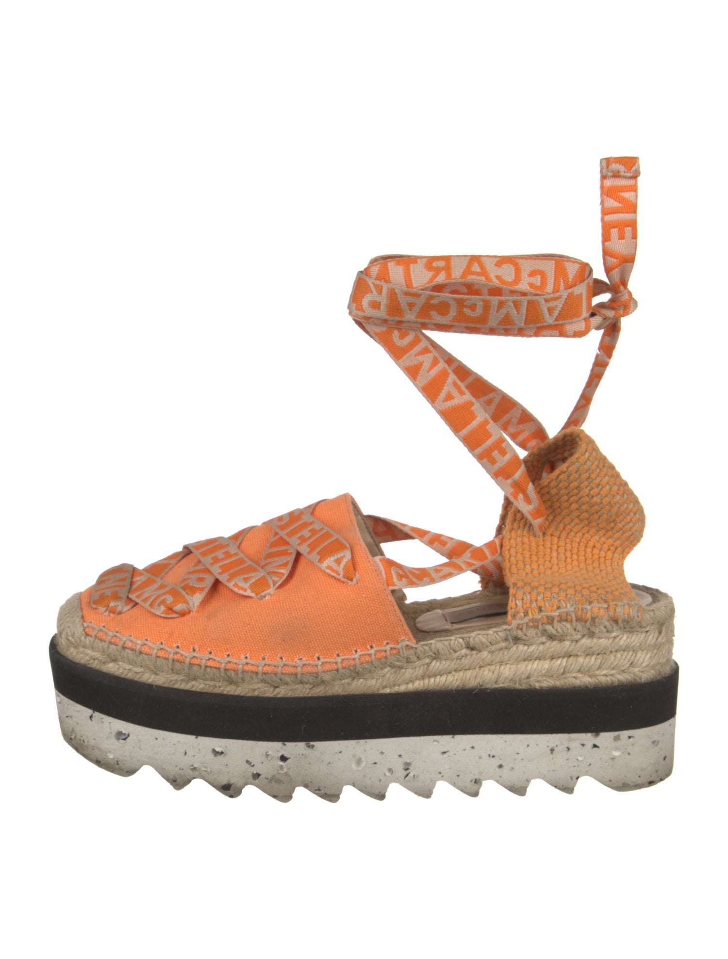 Stella McCartney Canvas Printed Espadrilles