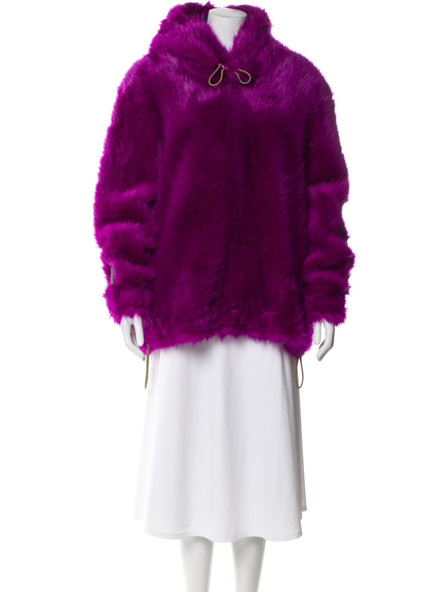 Stella McCartney Faux Fur Faux Fur Jacket