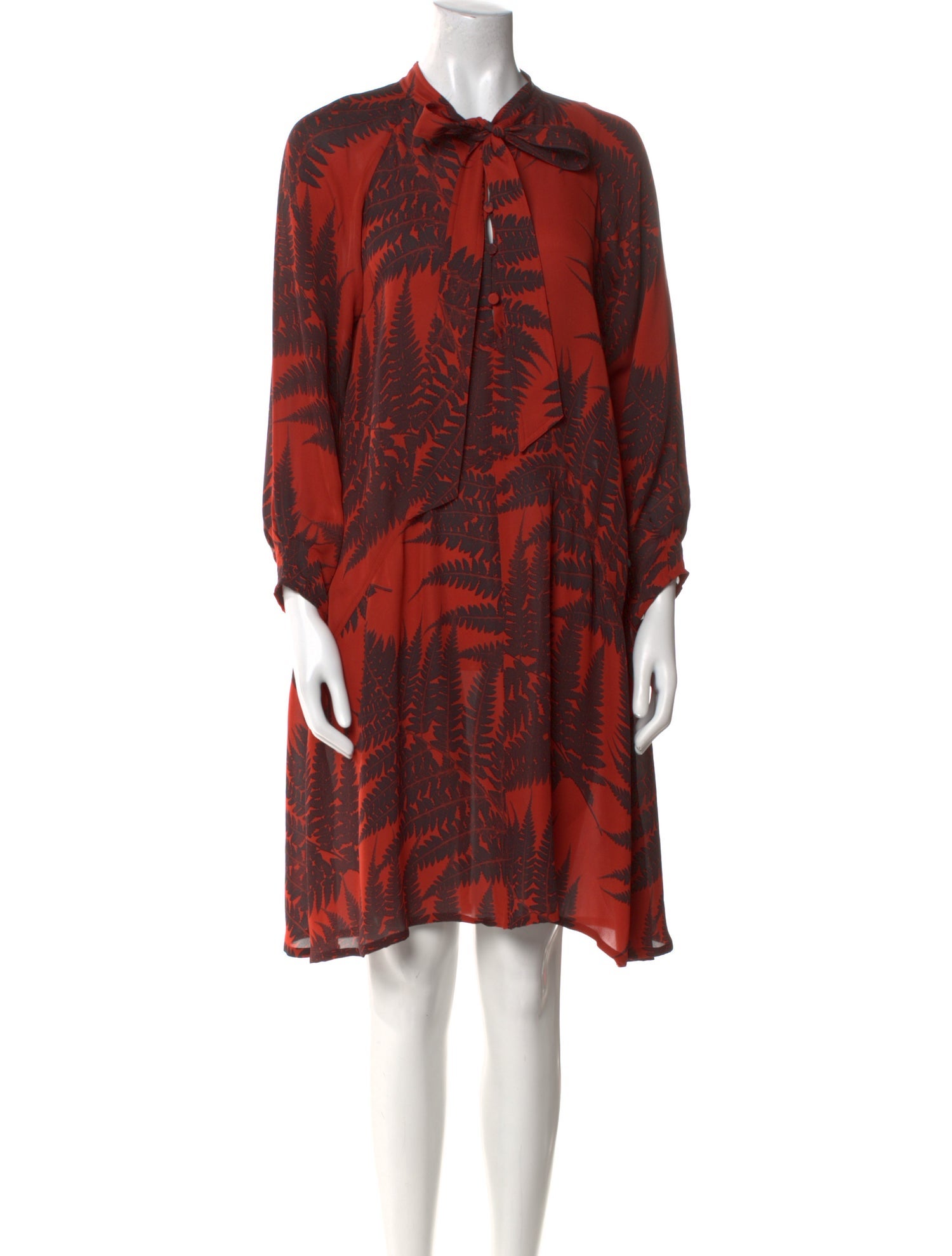 Stella McCartney Silk Knee-Length Dress