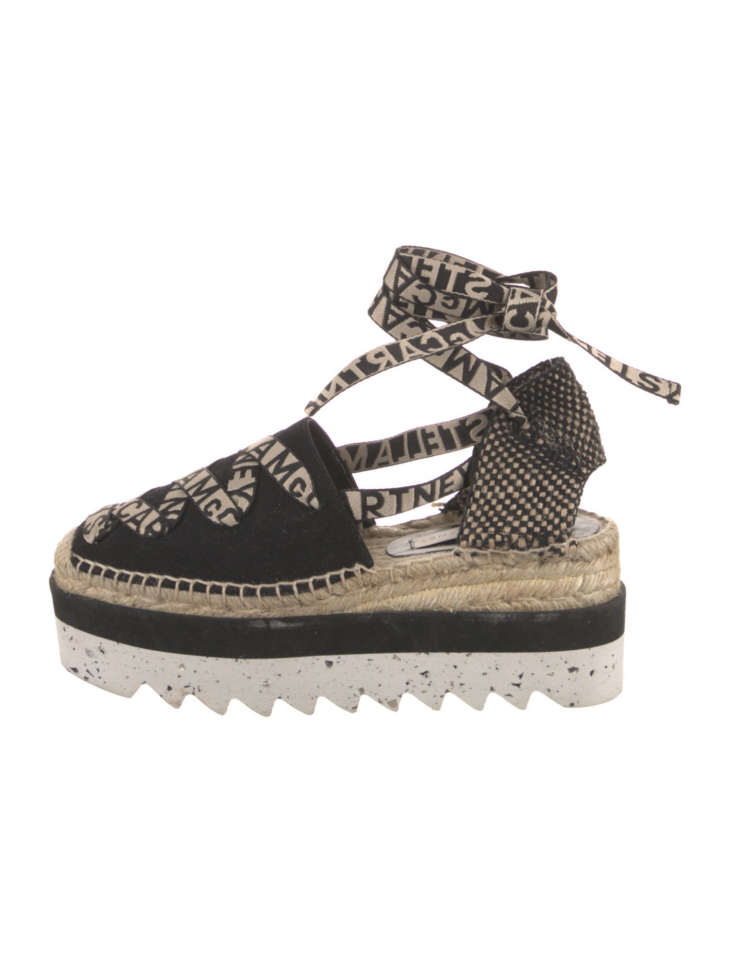 Stella McCartney Printed T-Strap Pumps