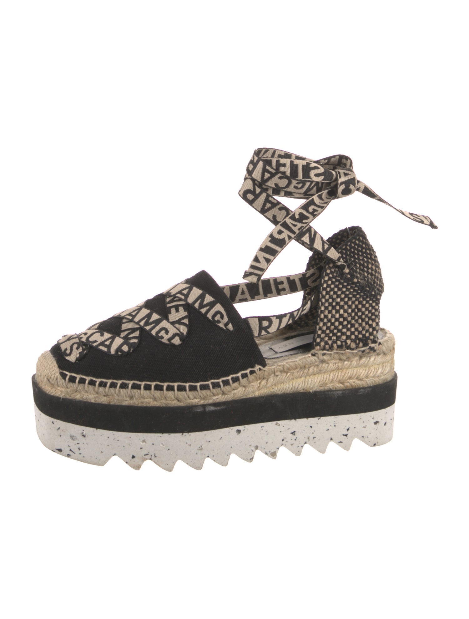 Stella McCartney Printed T-Strap Pumps