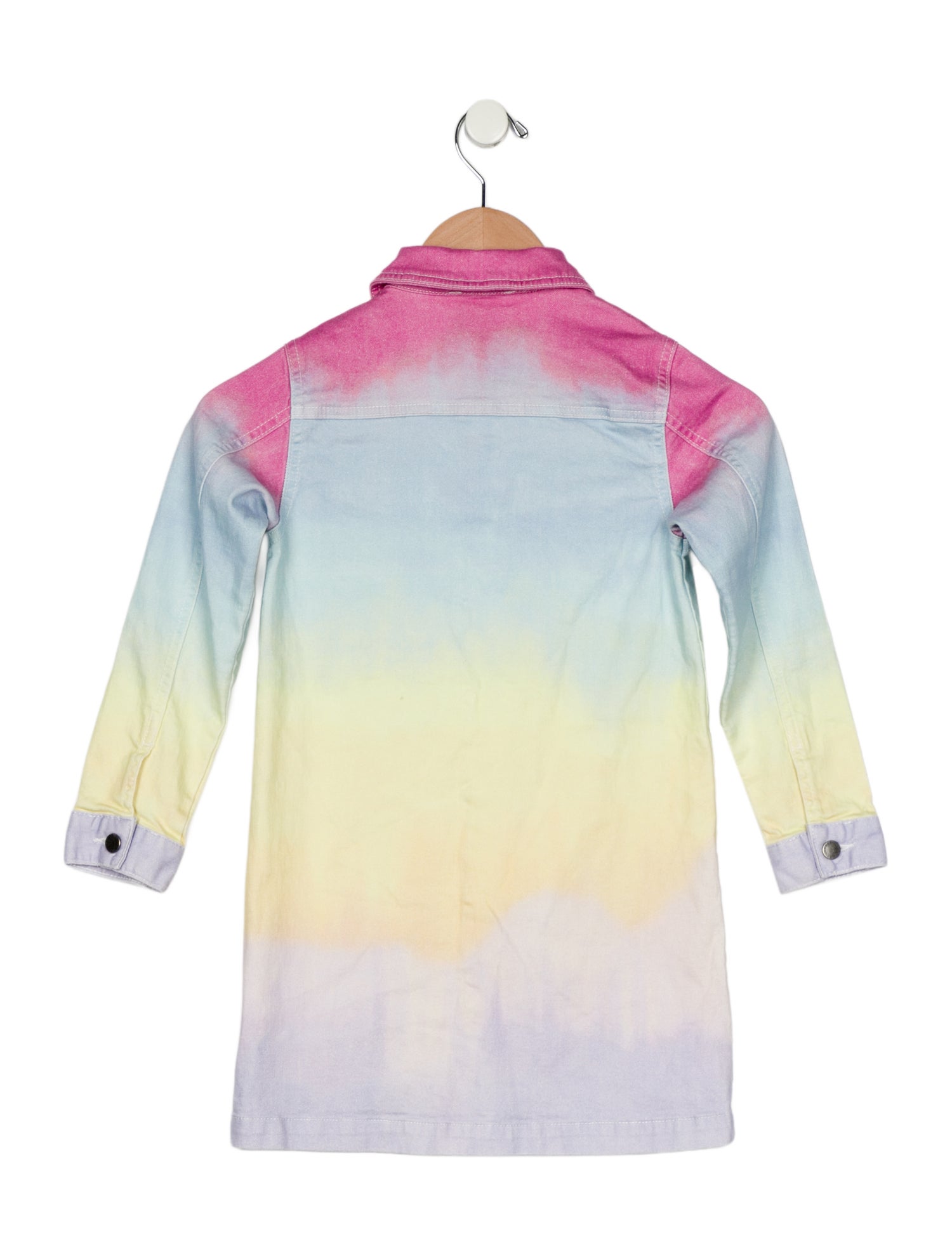 Stella McCartney Girls' Denim Long Sleeve Dress