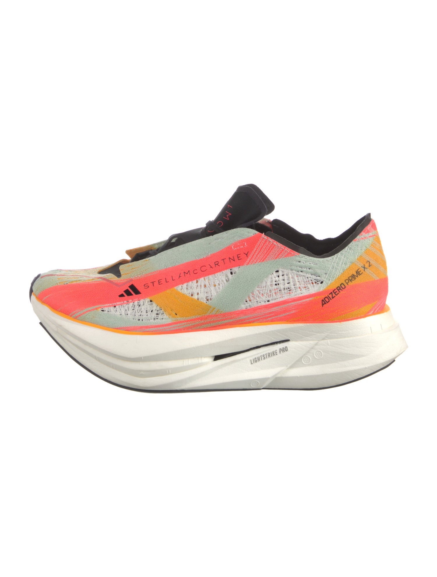 Stella McCartney Mesh Colorblock Pattern Sneakers