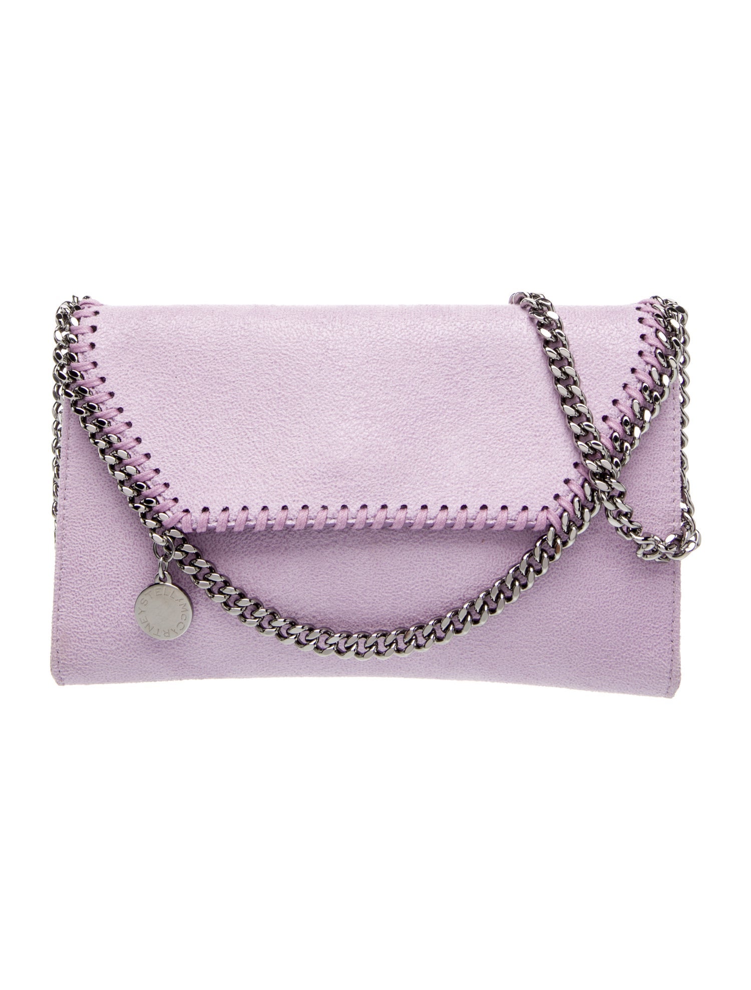 Stella McCartney Vegan Suede Clutch