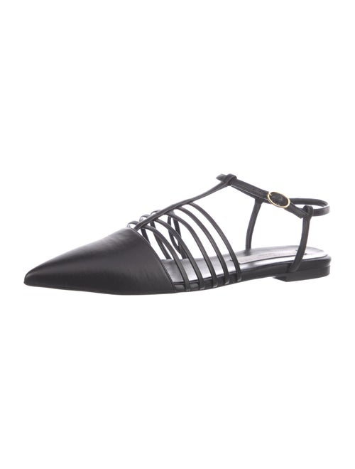 Stella McCartney Leather Slingback Flats