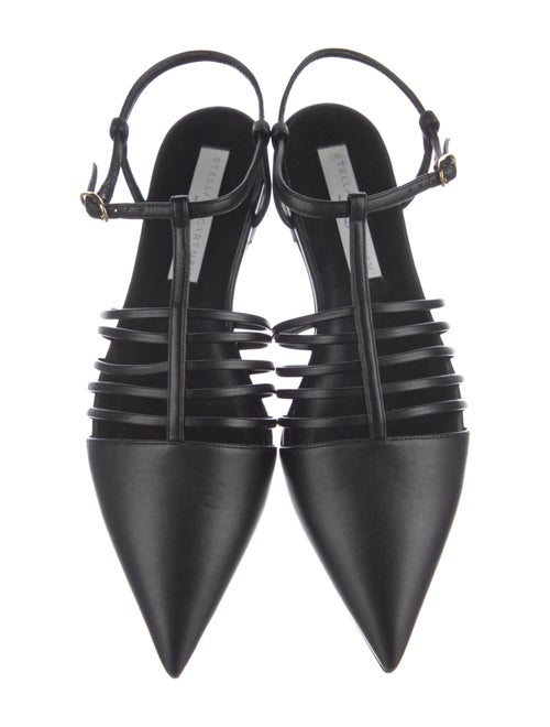 Stella McCartney Leather Slingback Flats