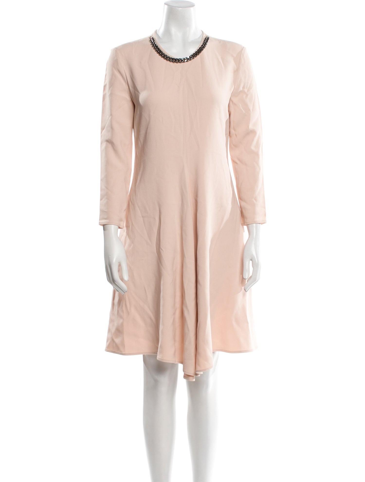 Stella McCartney Scoop Neck Knee-Length Dress