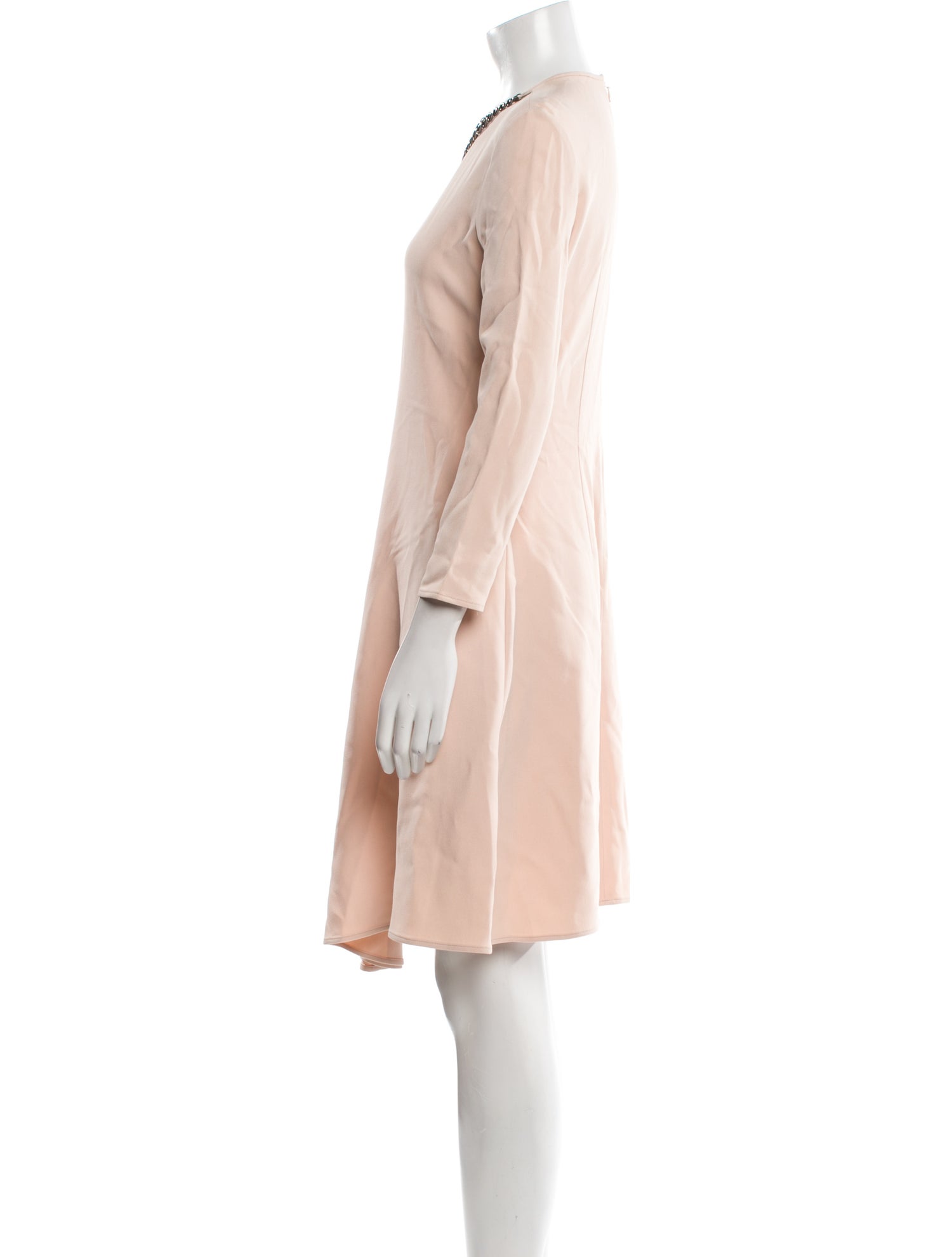 Stella McCartney Scoop Neck Knee-Length Dress