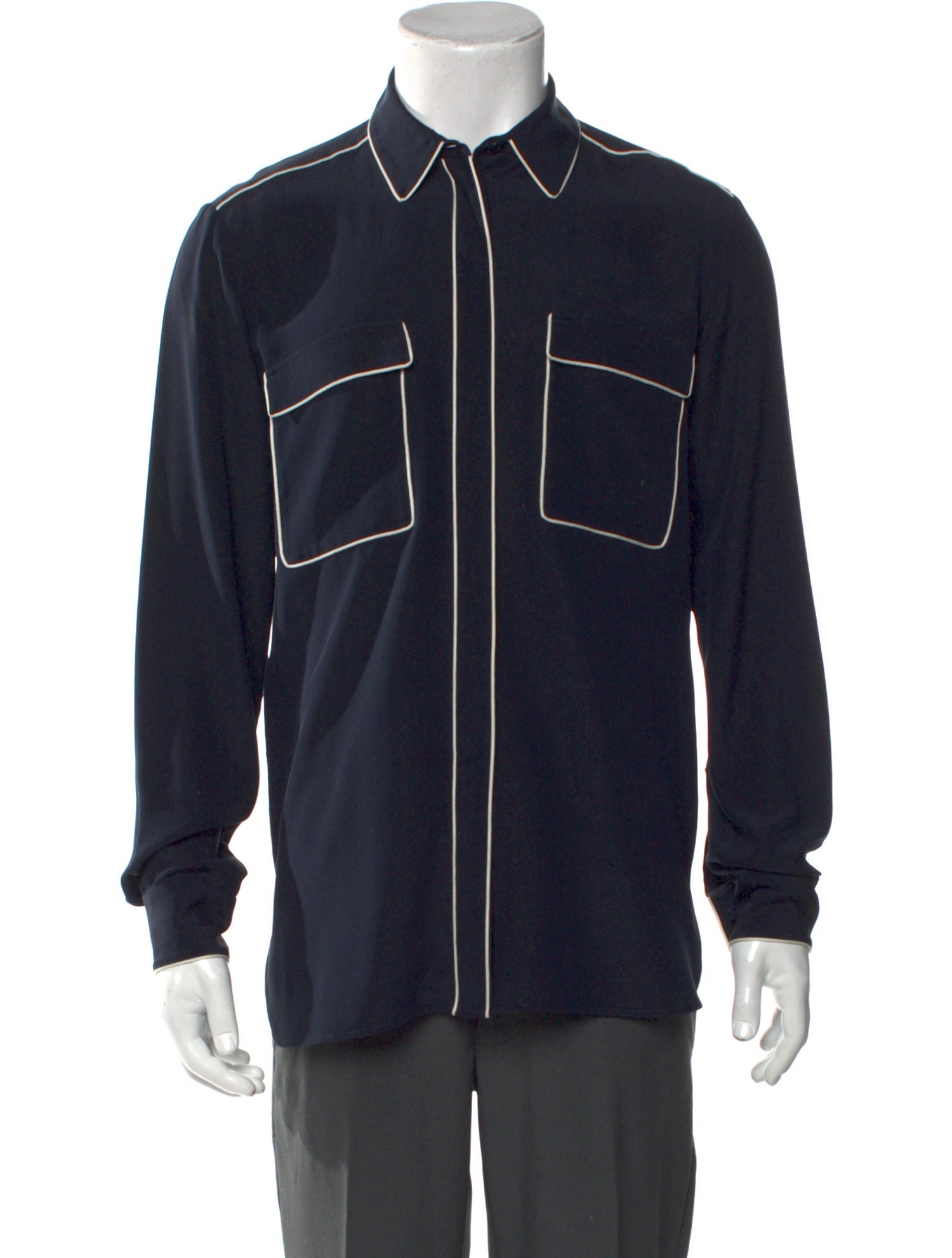 Stella McCartney Silk Long Sleeve Shirt