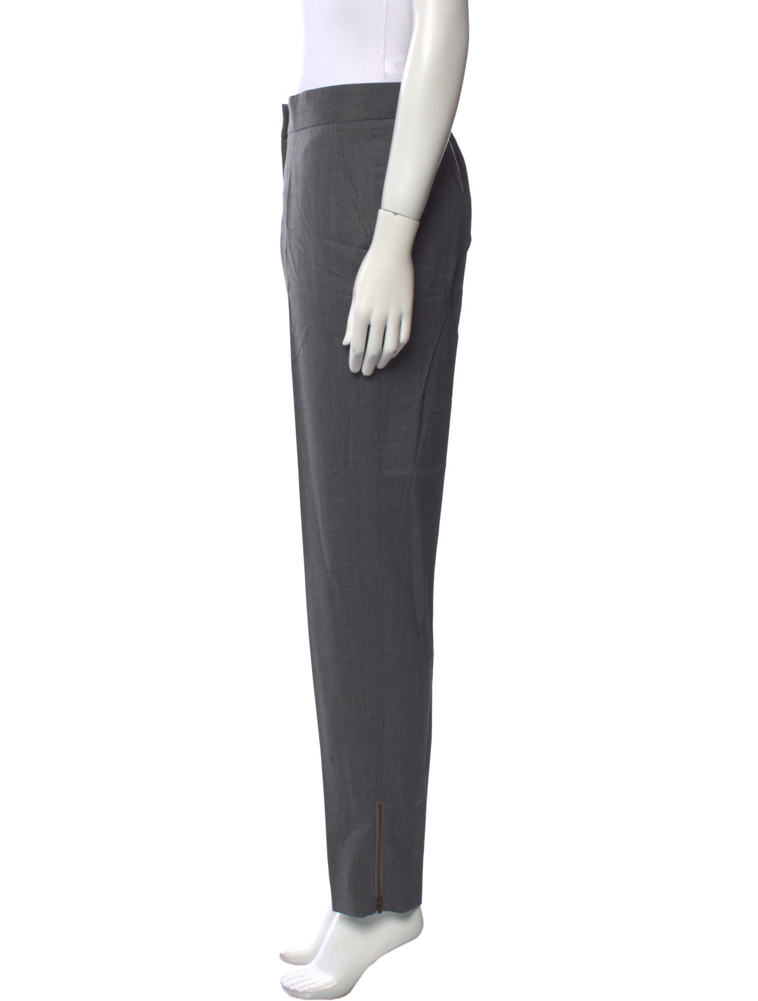 Stella McCartney Wool Straight Leg Pants