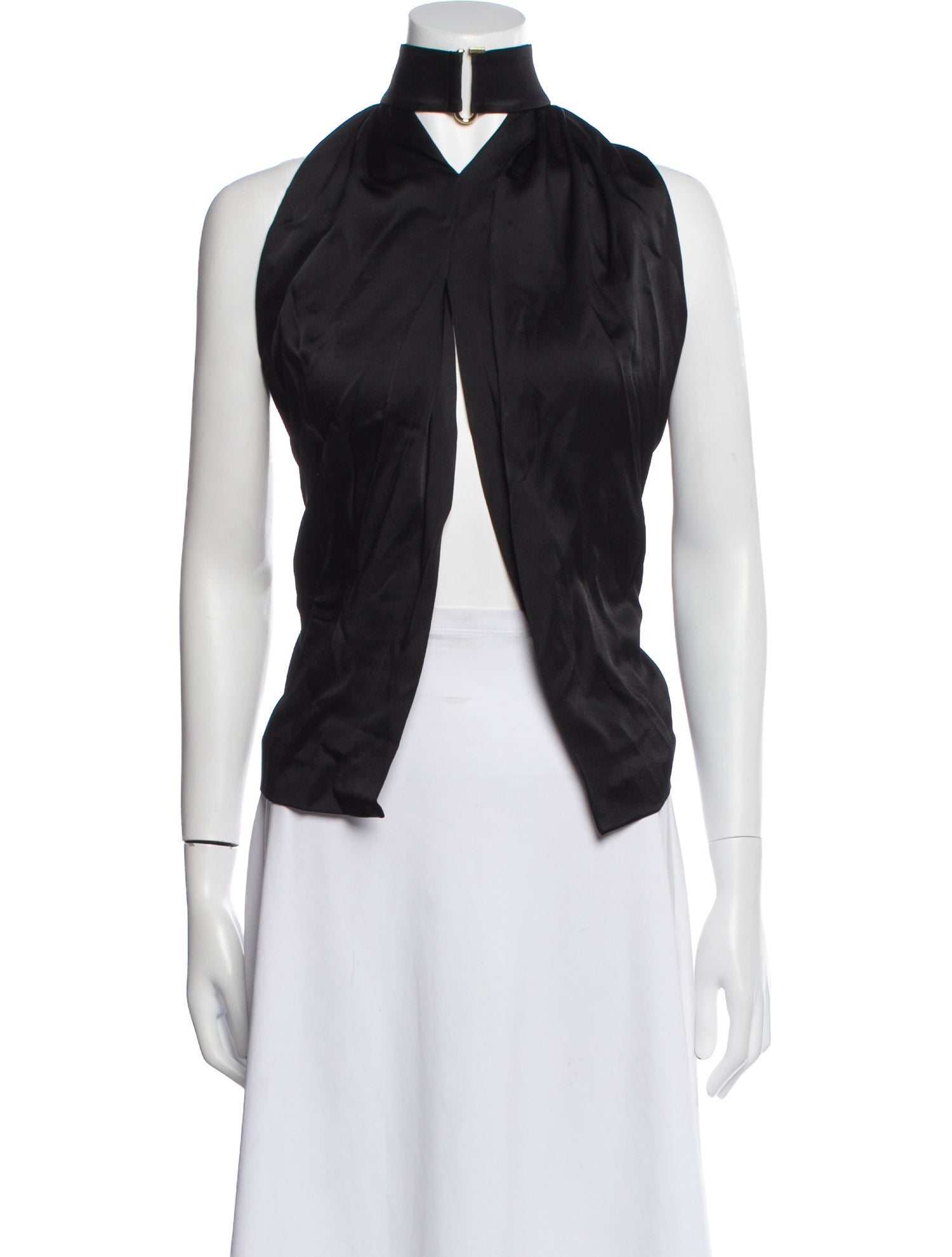 Stella McCartney Mock Neck Sleeveless Crop Top w/ Tags