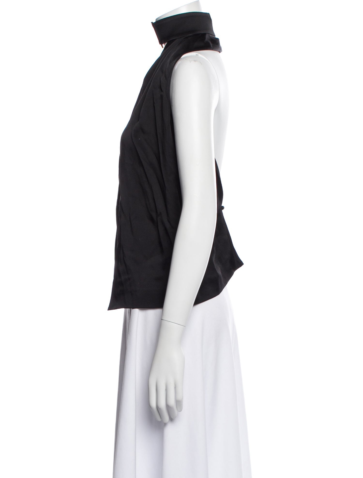 Stella McCartney Mock Neck Sleeveless Crop Top w/ Tags