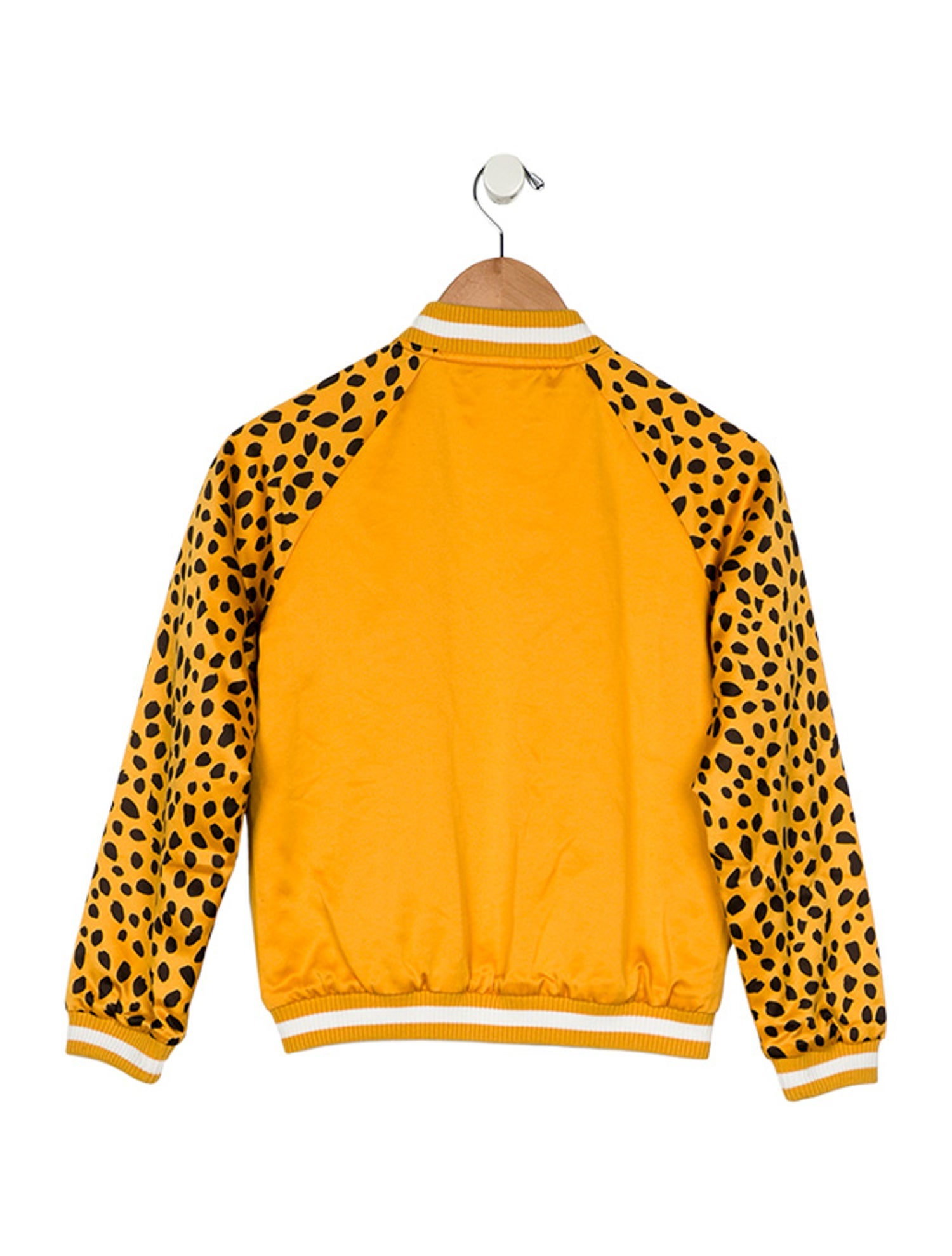 Stella McCartney Girls' Animal Print Zip-up Jacket