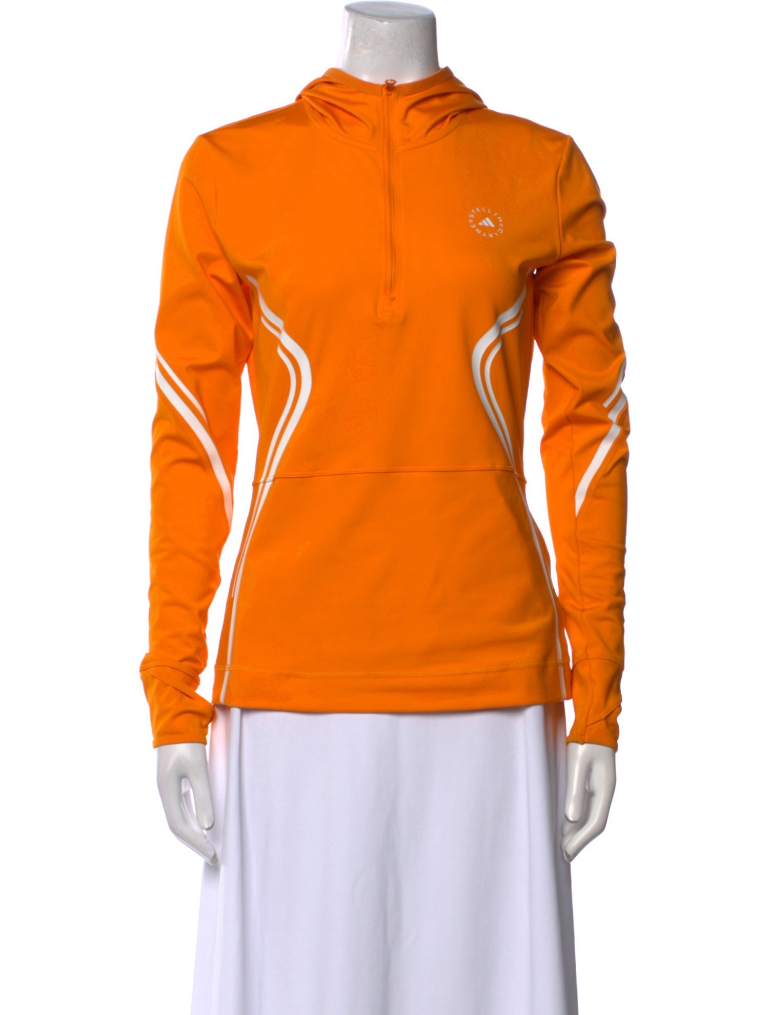 Stella McCartney Mock Neck Long Sleeve Sweatshirt