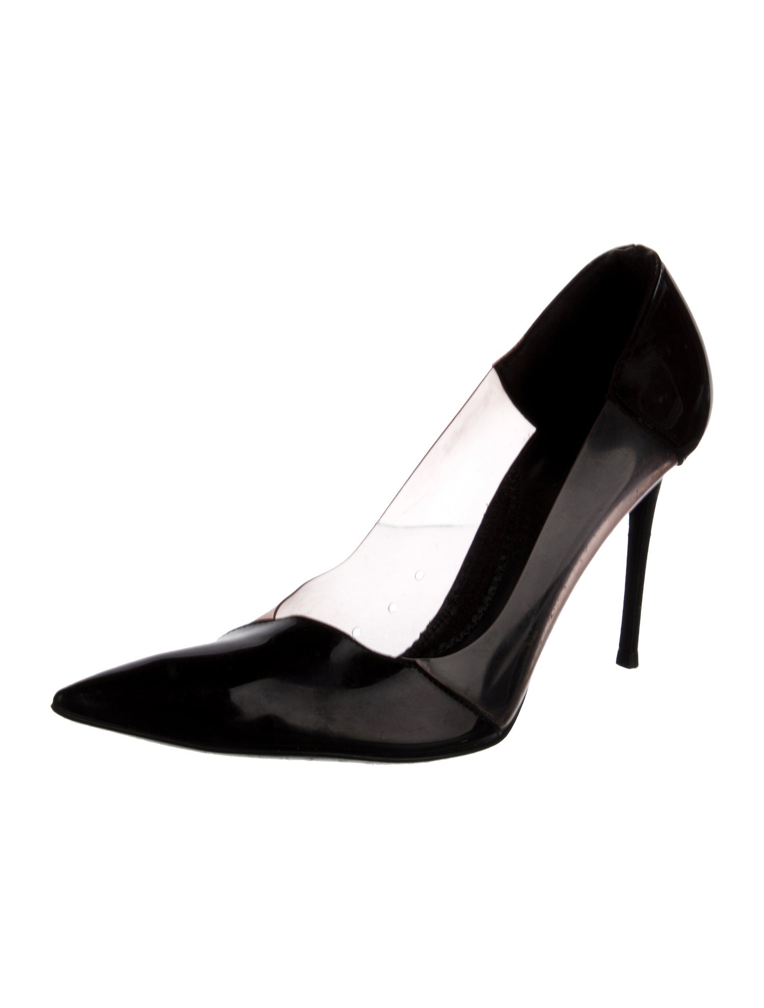 Stella McCartney Patent Leather D'Orsay Pumps