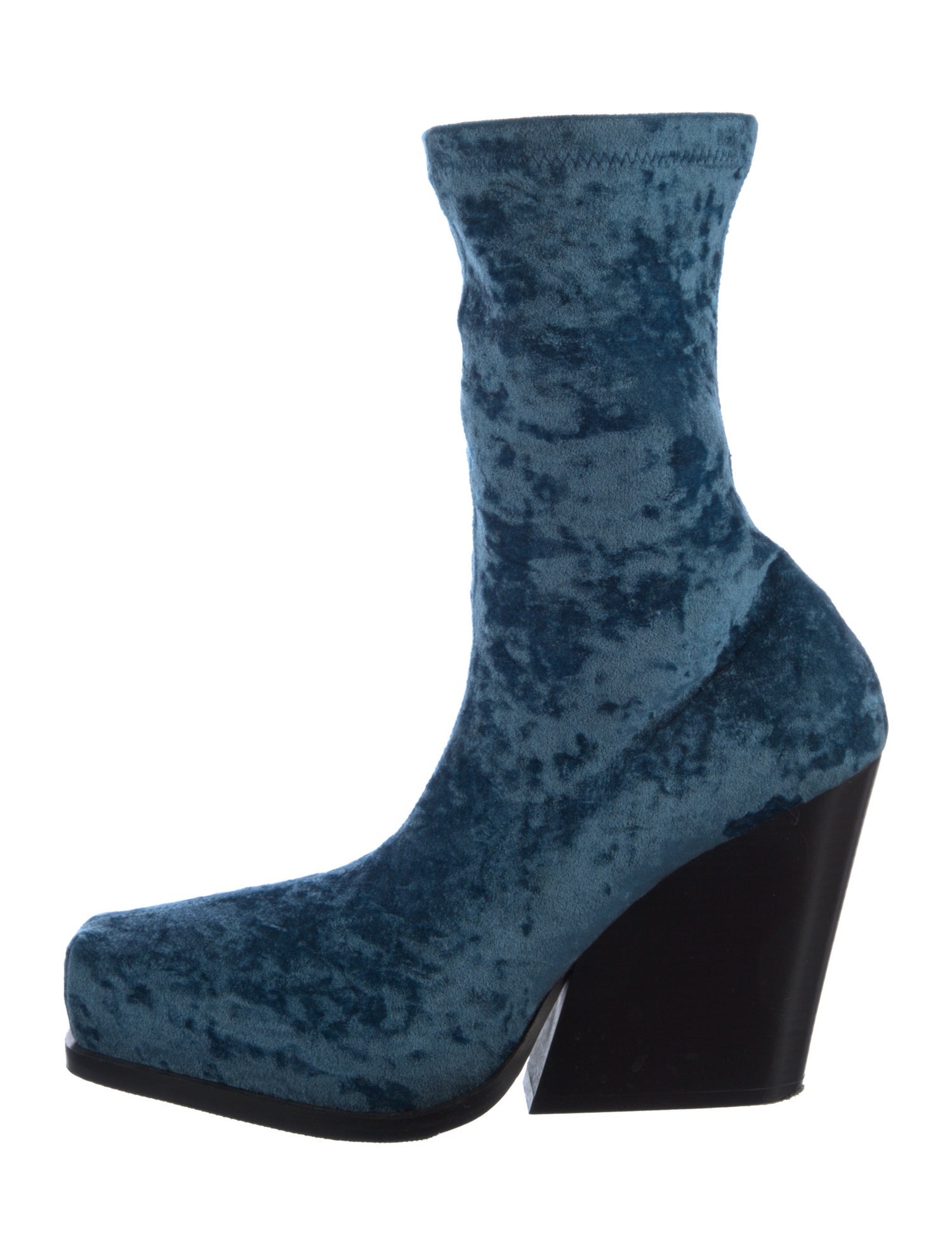 Stella McCartney Velvet Sock Boots