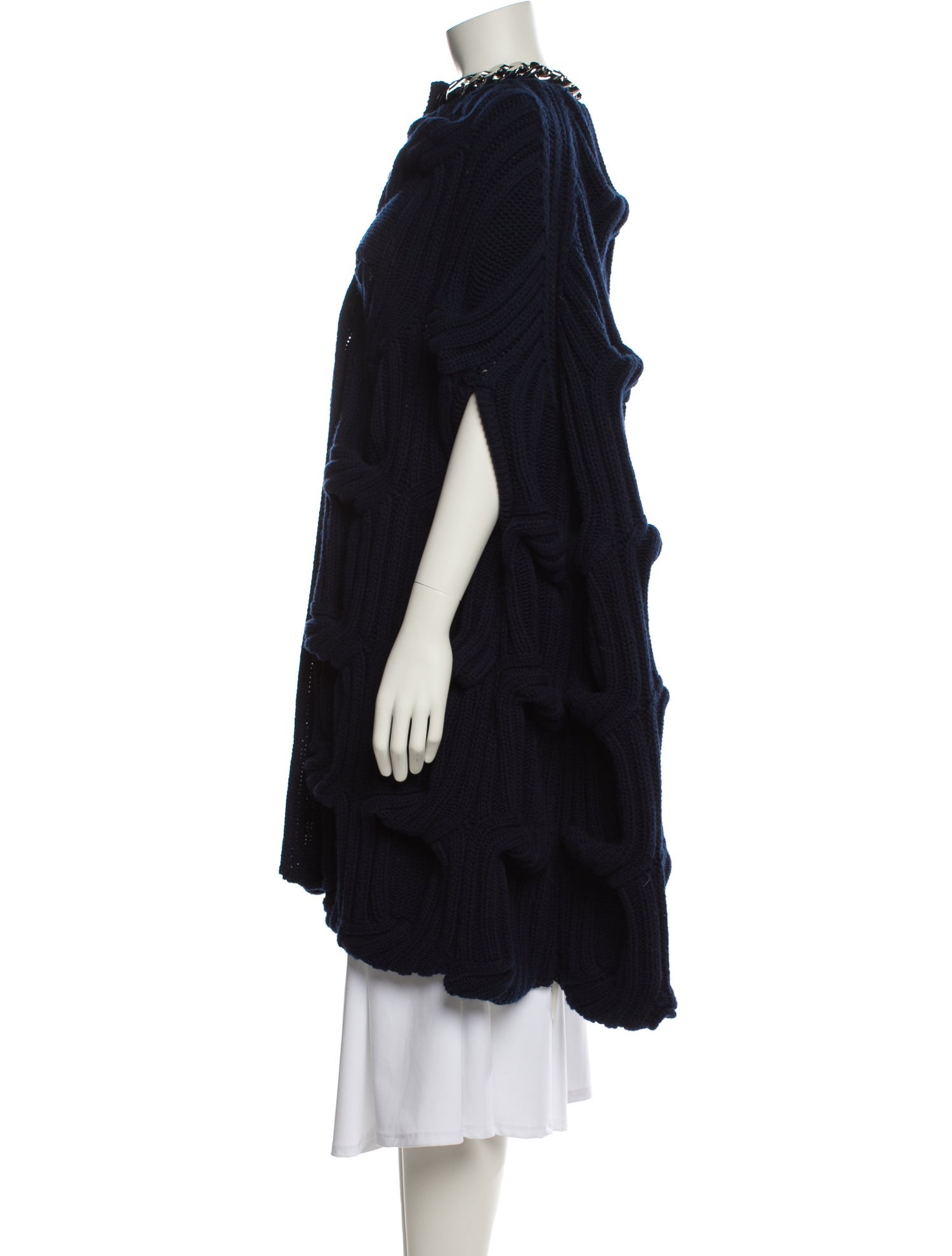 Stella McCartney Virgin Wool Mock Neck Sweater