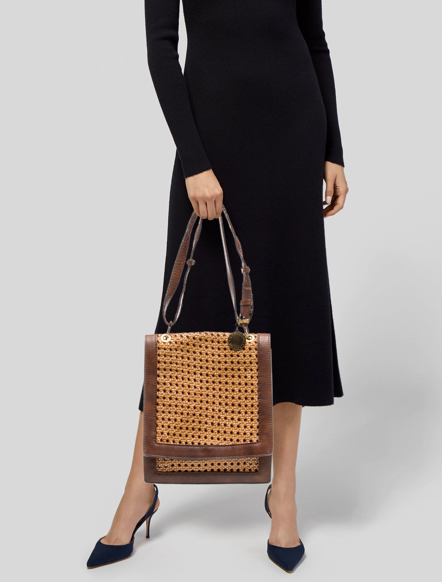 Stella McCartney Vegetarian Leather Shoulder Bag