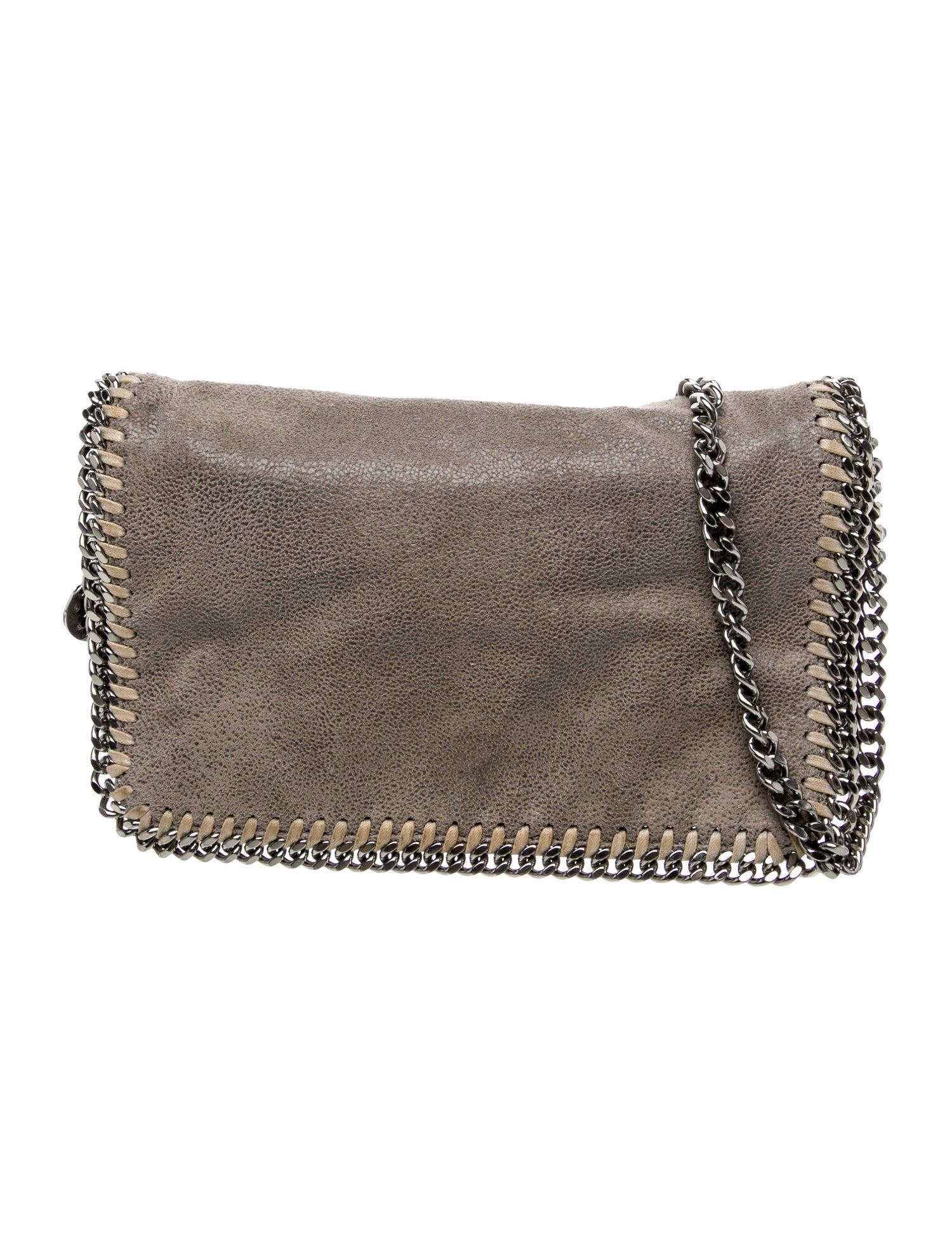 Stella McCartney Vegetarian Suede Clutch