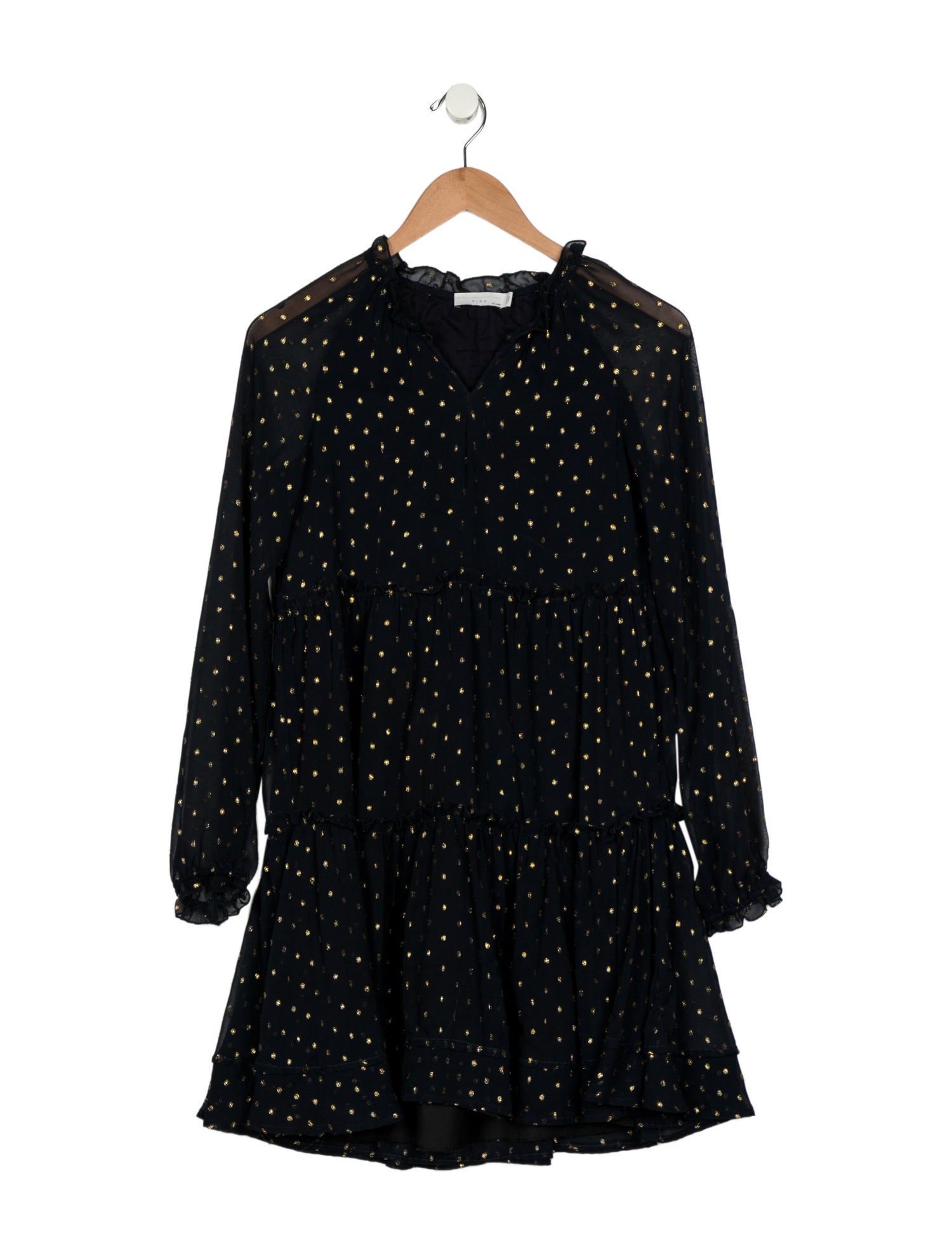 Stella McCartney Girls' Print Long Sleeve Dress