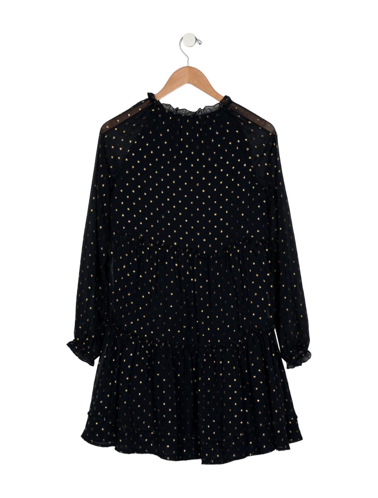 Stella McCartney Girls' Print Long Sleeve Dress