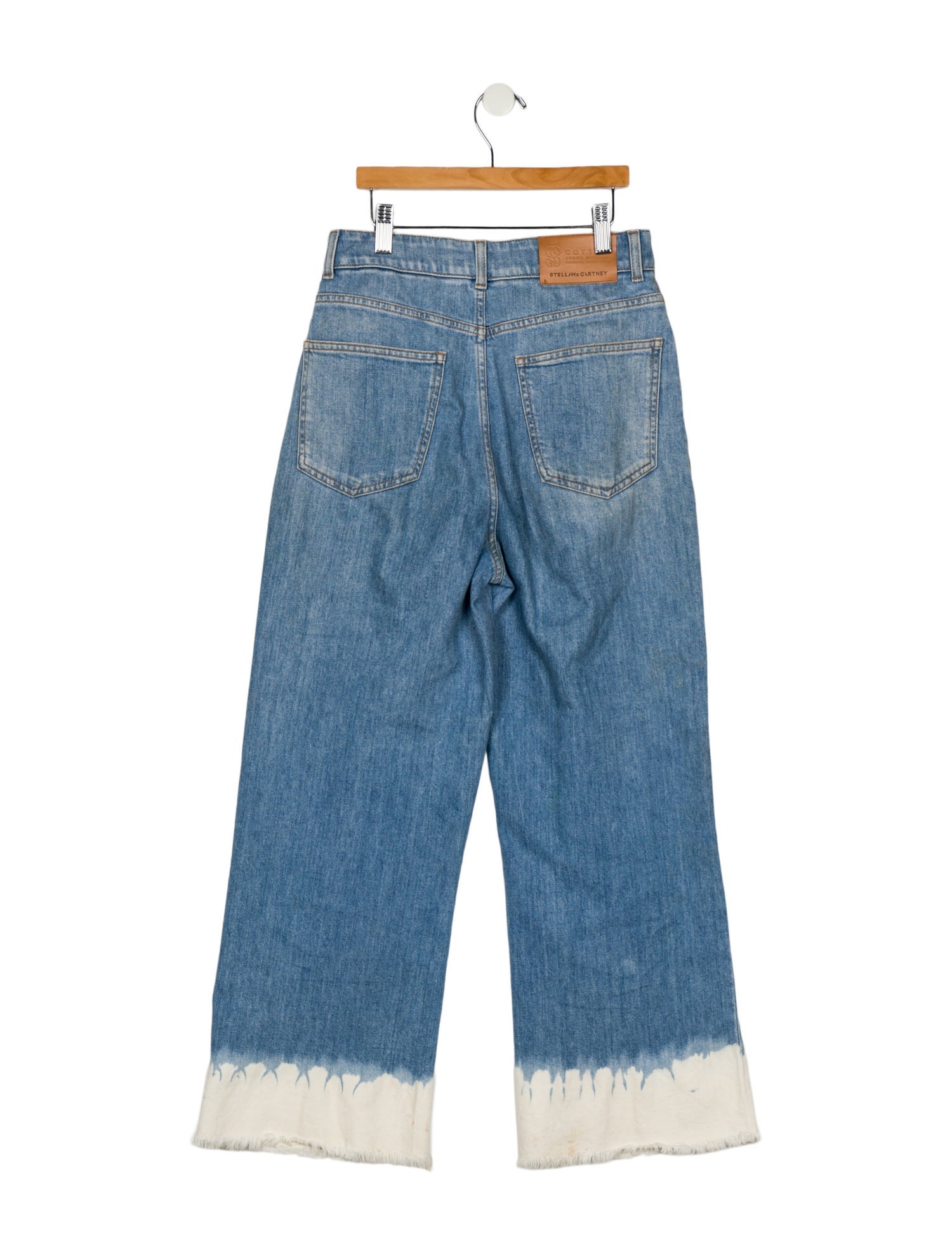 Stella McCartney Mid-Rise Wide Leg Jeans