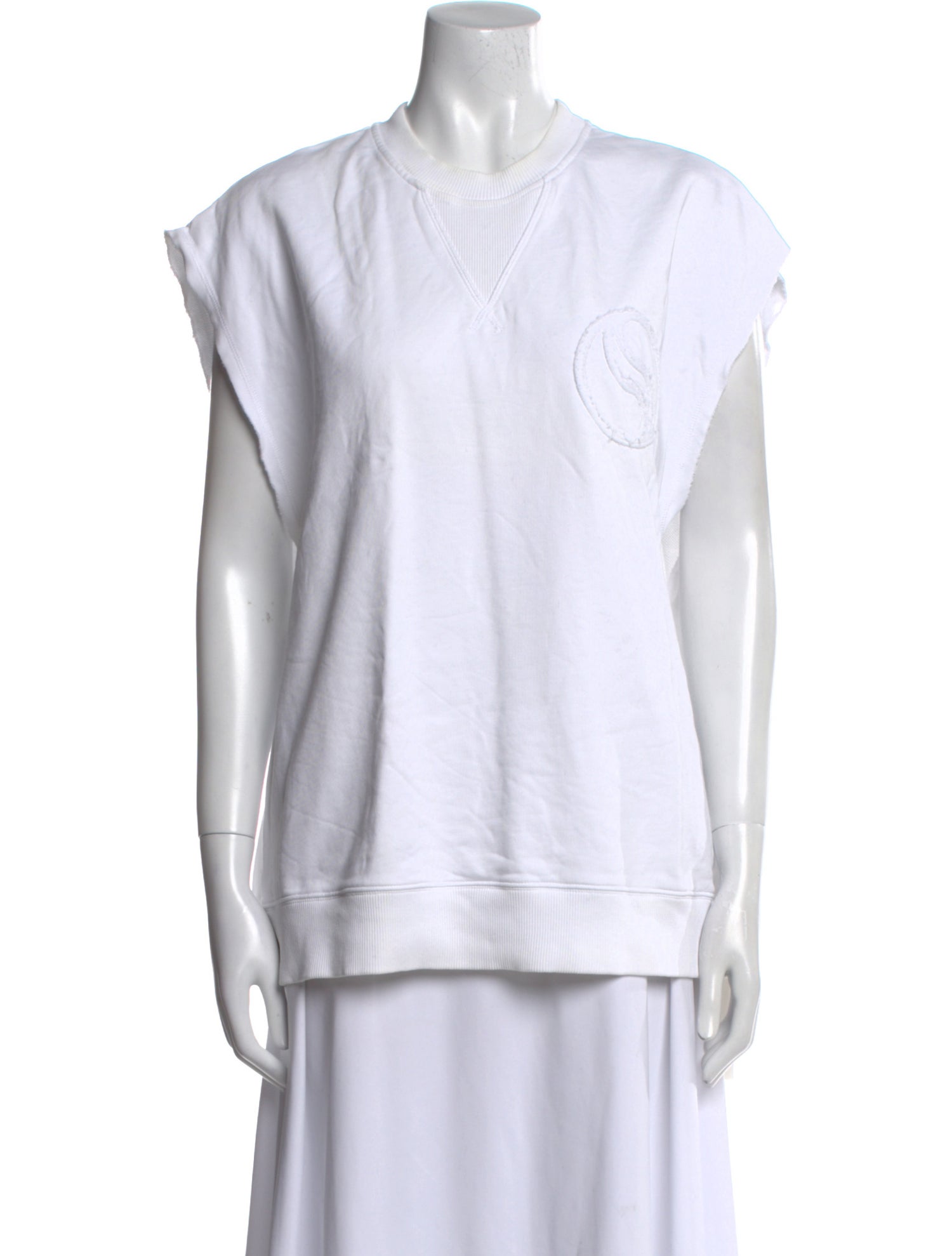 Stella McCartney Crew Neck Short Sleeve Sweatshirt