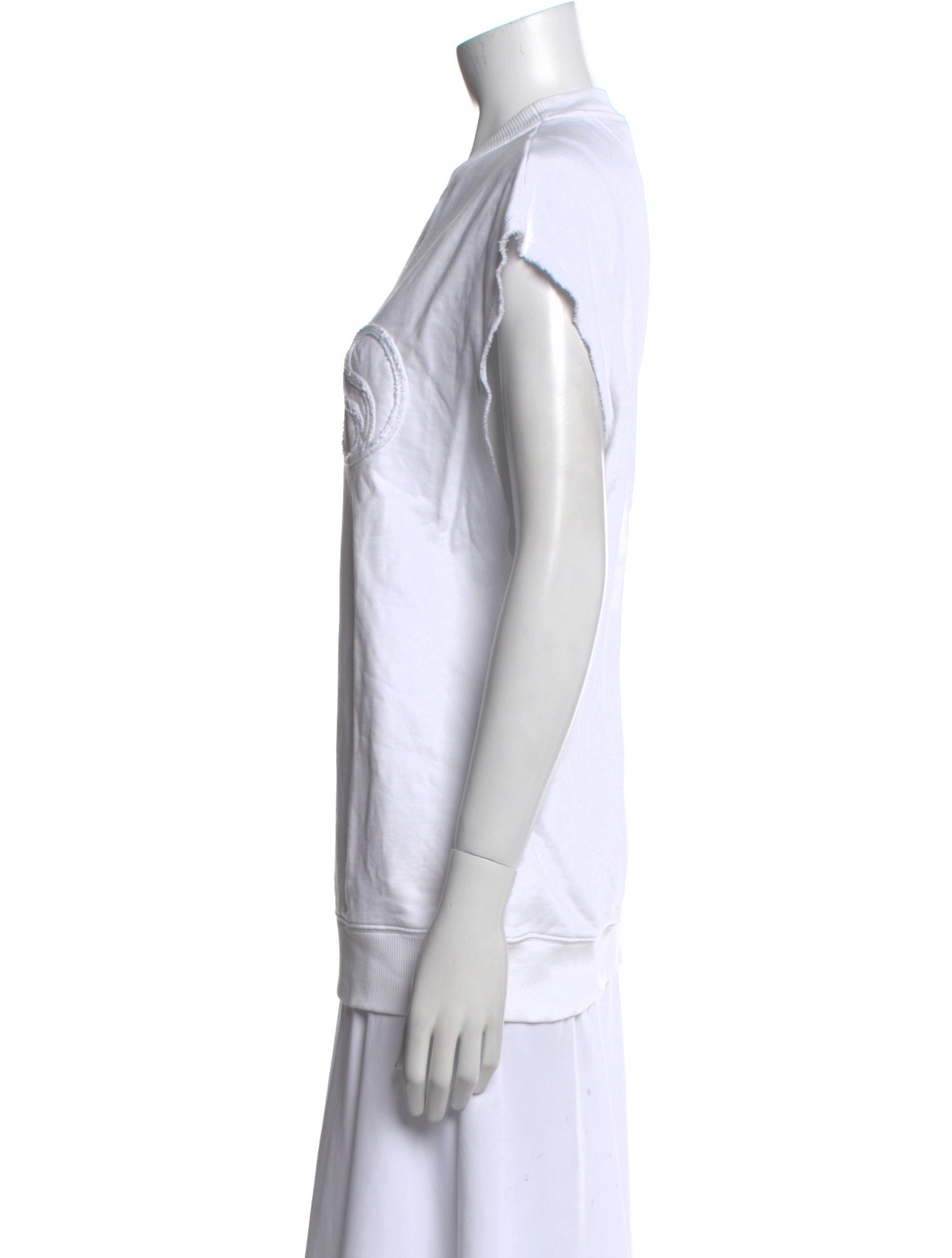 Stella McCartney Crew Neck Short Sleeve Sweatshirt