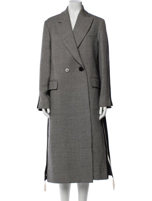 Stella McCartney Wool Striped Coat
