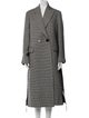 Stella McCartney Wool Striped Coat