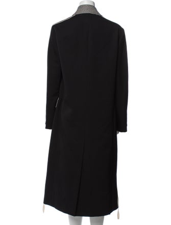 Stella McCartney Wool Striped Coat