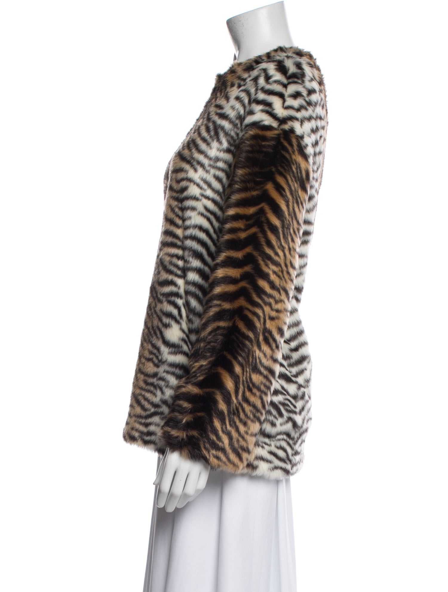 Stella McCartney Animal Print Crew Neck Blouse w/ Tags