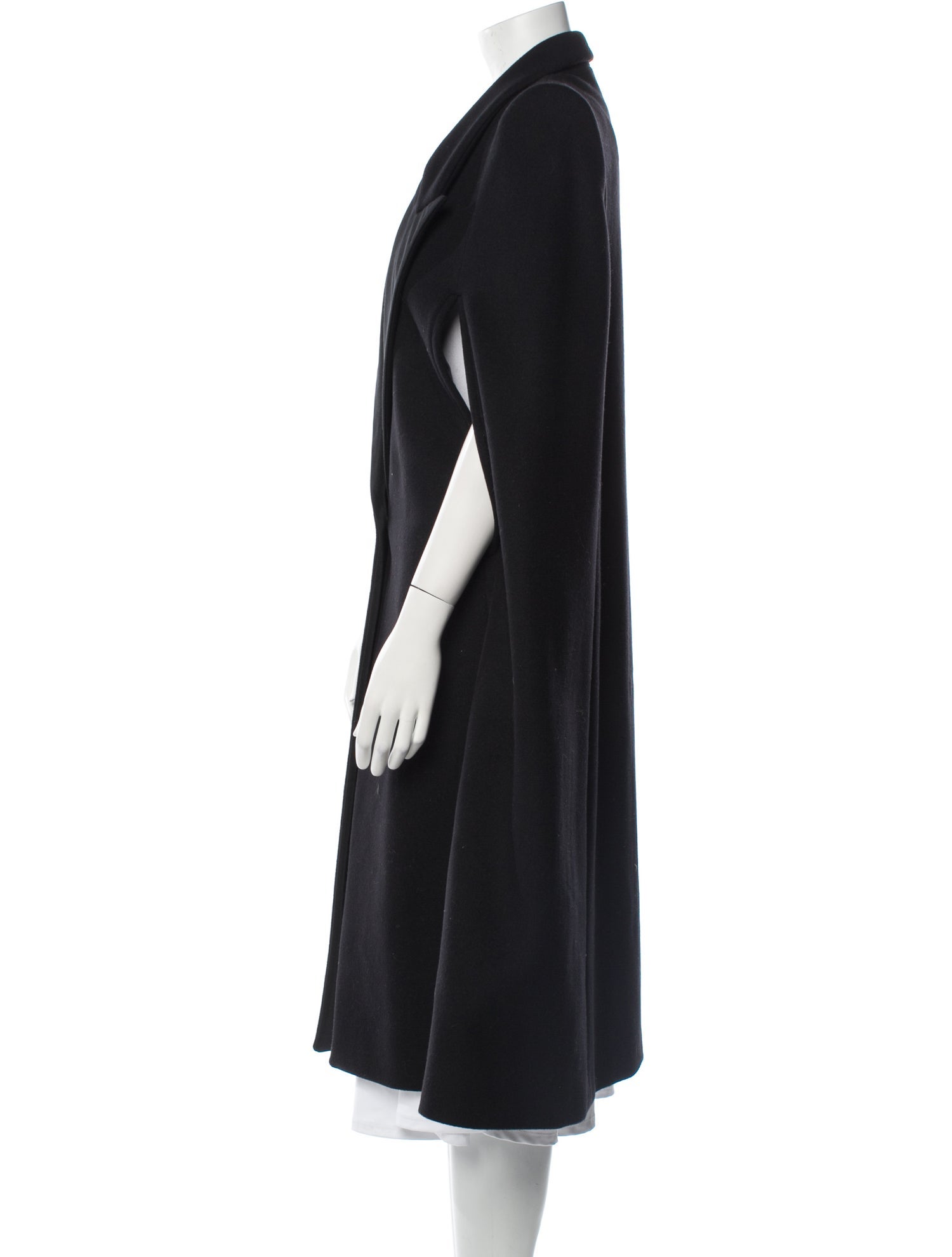 Stella McCartney Poncho Wool Coat