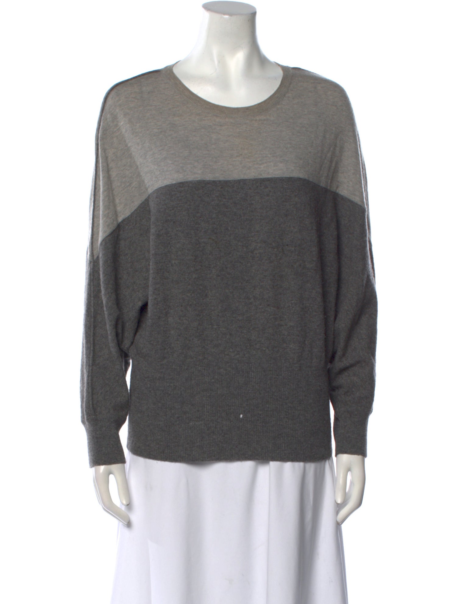 Stella McCartney Virgin Wool Colorblock Pattern Sweater