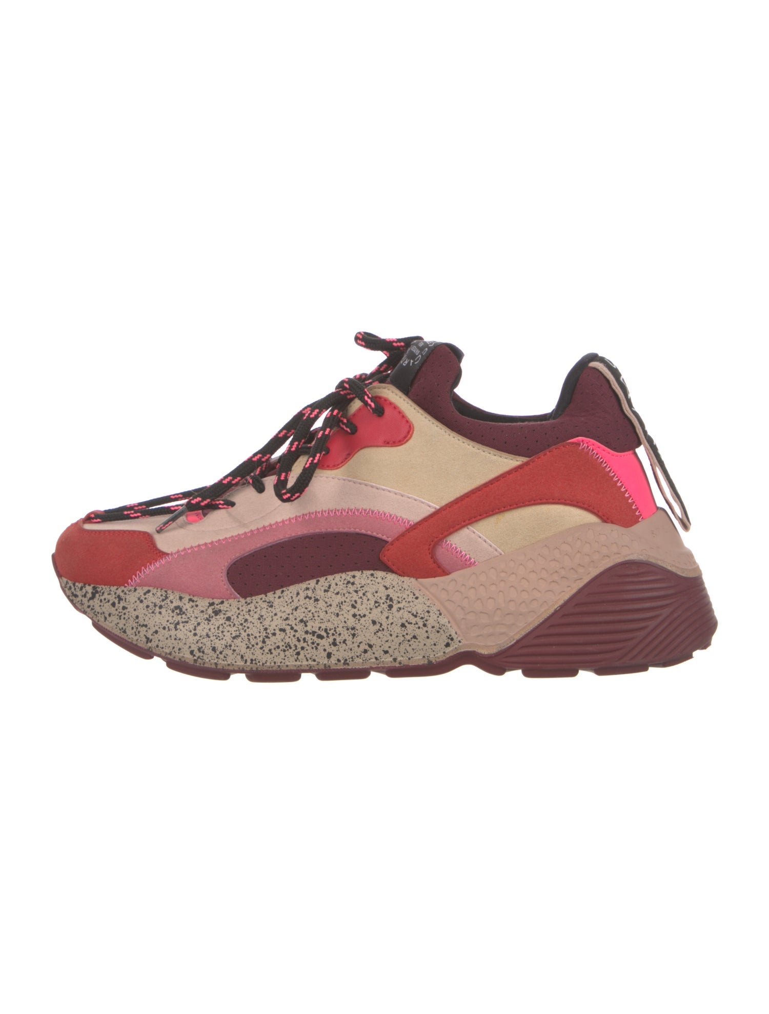 Stella McCartney Colorblock Pattern Chunky Sneakers