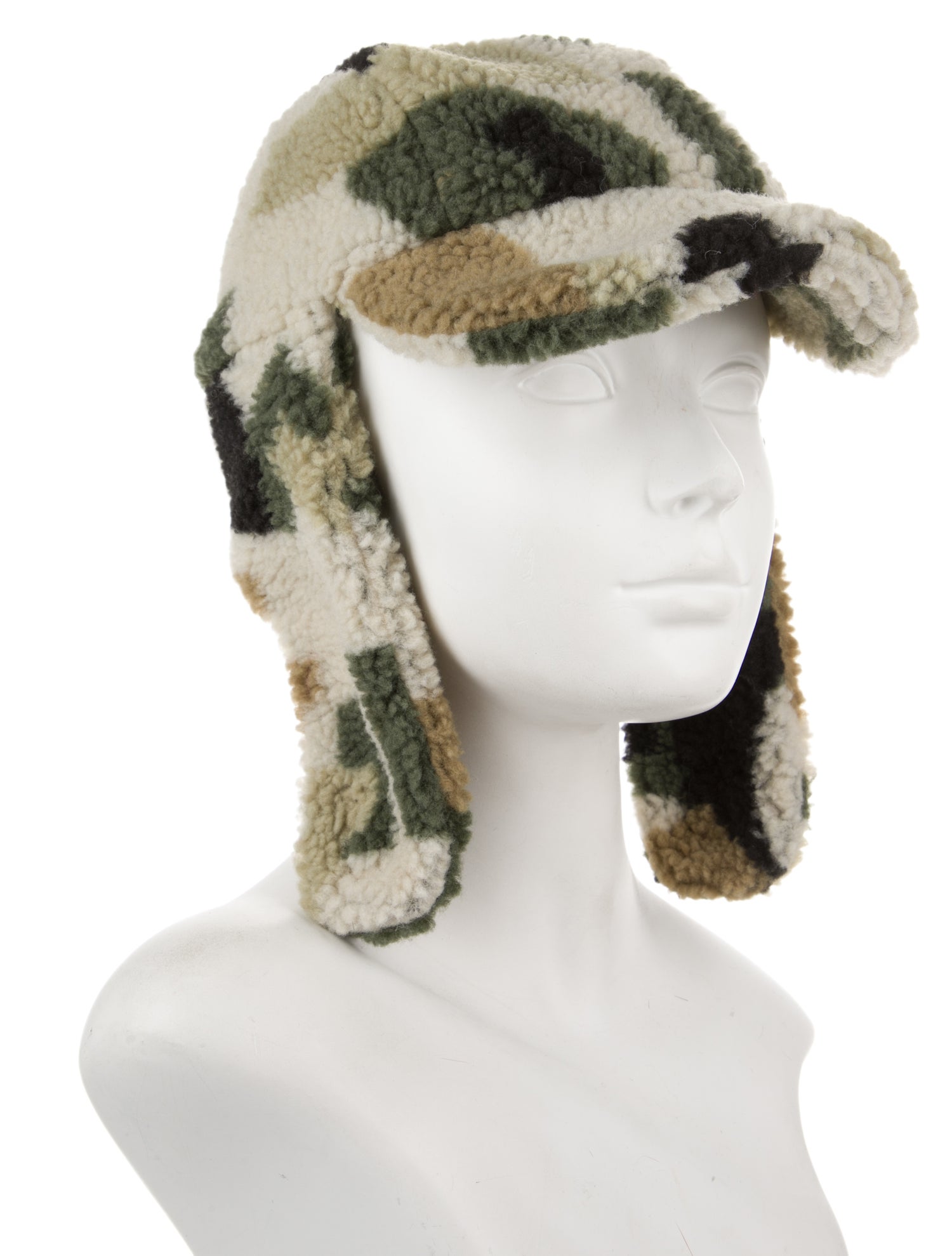 Stella McCartney Toddler Boys' Patterned Shearling Hat