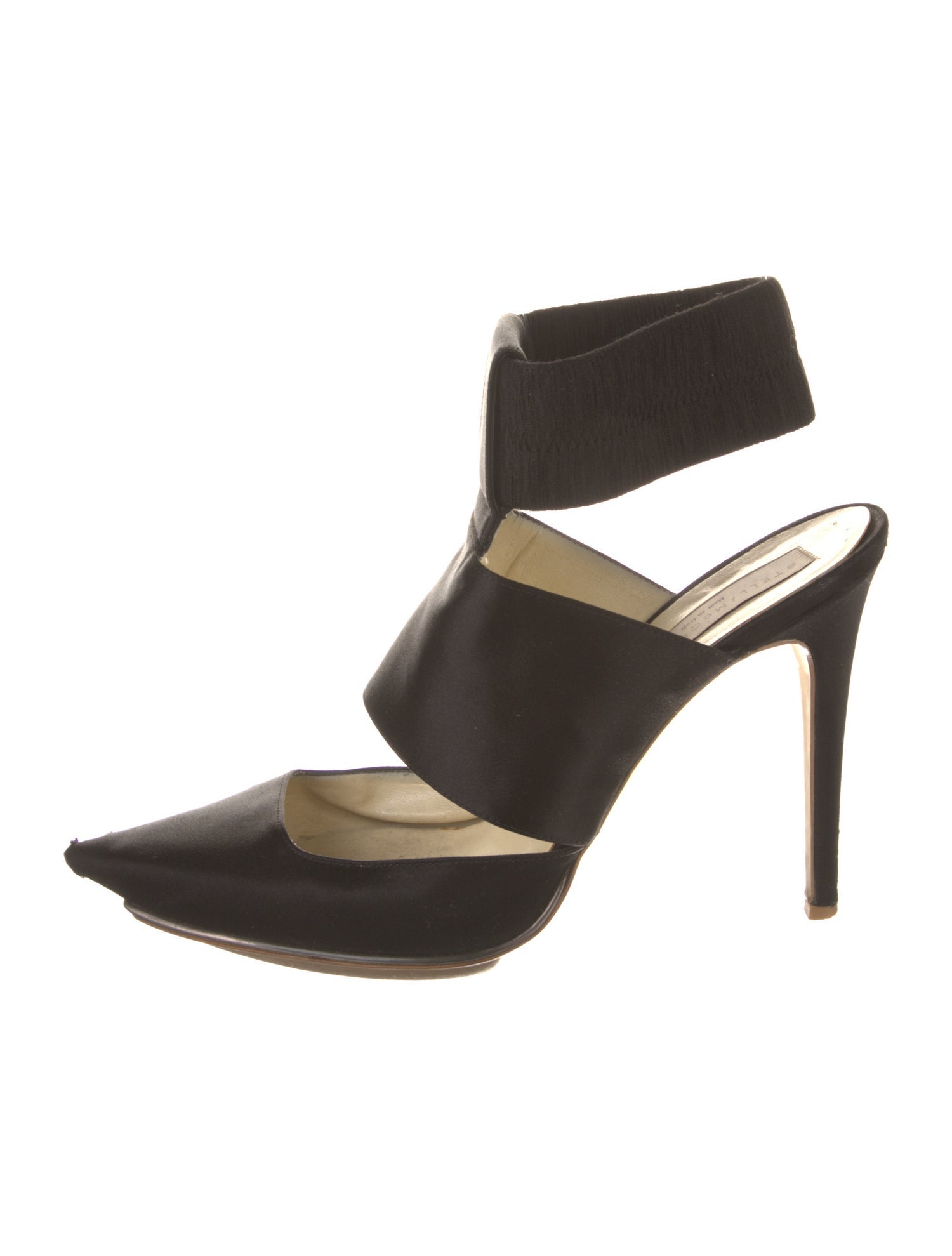 Stella McCartney Satin Slingback Pumps