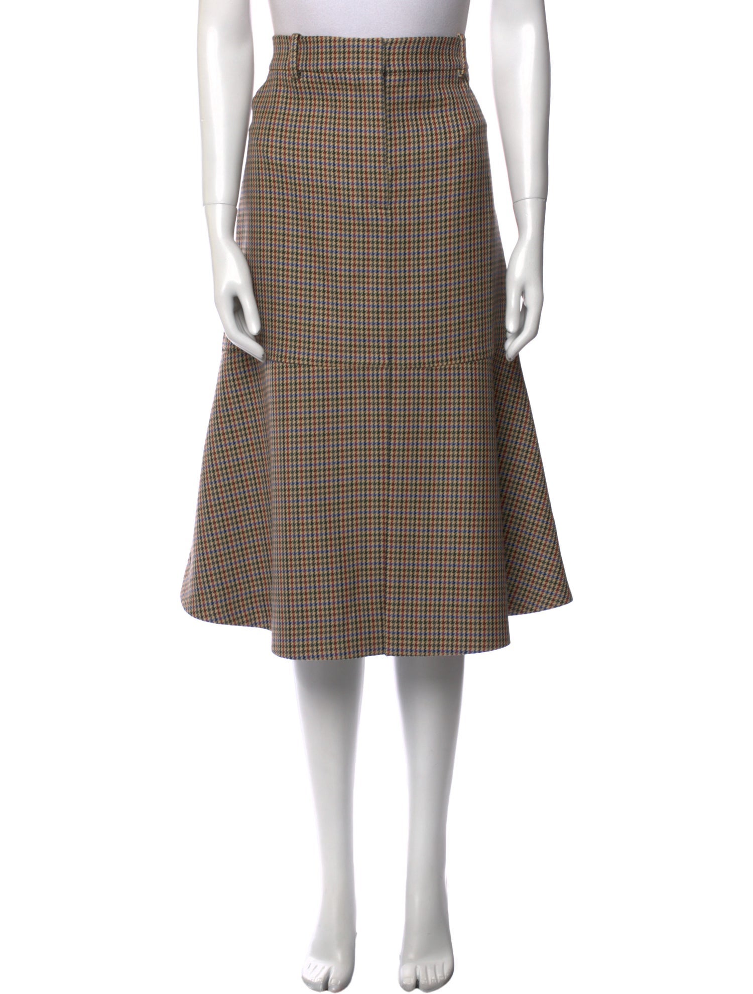 Stella McCartney Wool Midi Length Skirt