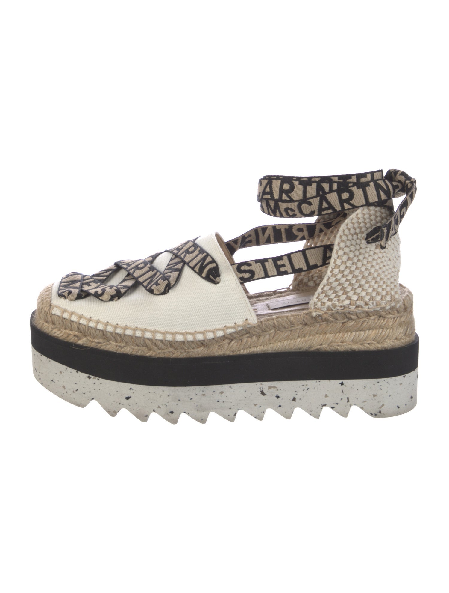 Stella McCartney Canvas Printed Espadrilles